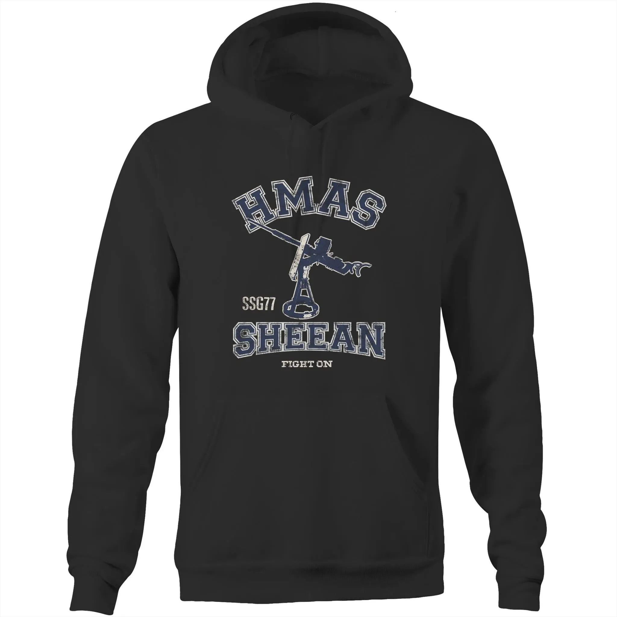 HMAS Sheean SSG77 Men's Hoodie (Style Alpha)