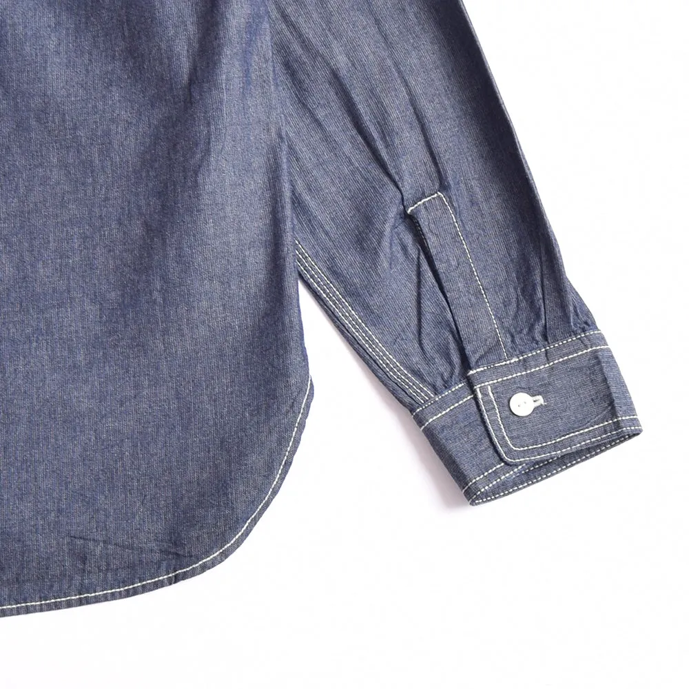 Houston Indigo Chambray Work Shirt