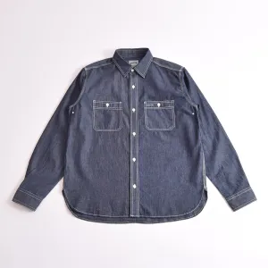 Houston Indigo Chambray Work Shirt