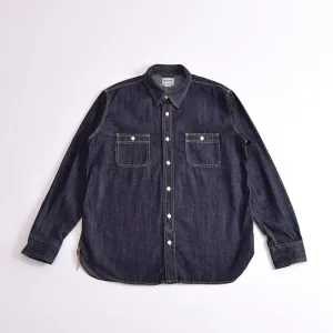 Houston Indigo Denim Work Shirt