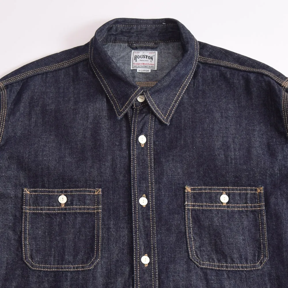 Houston Indigo Denim Work Shirt