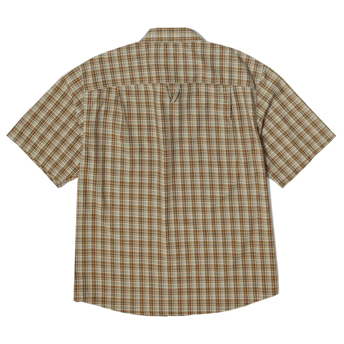 Huf - H Star Plaid Shirt Putty