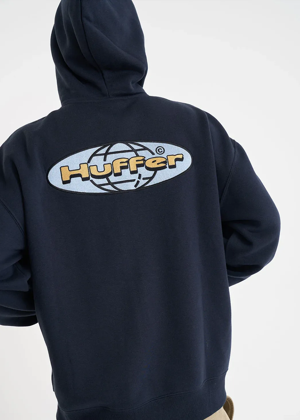 HUFFER Block Zip Hood/Alta - Midnight
