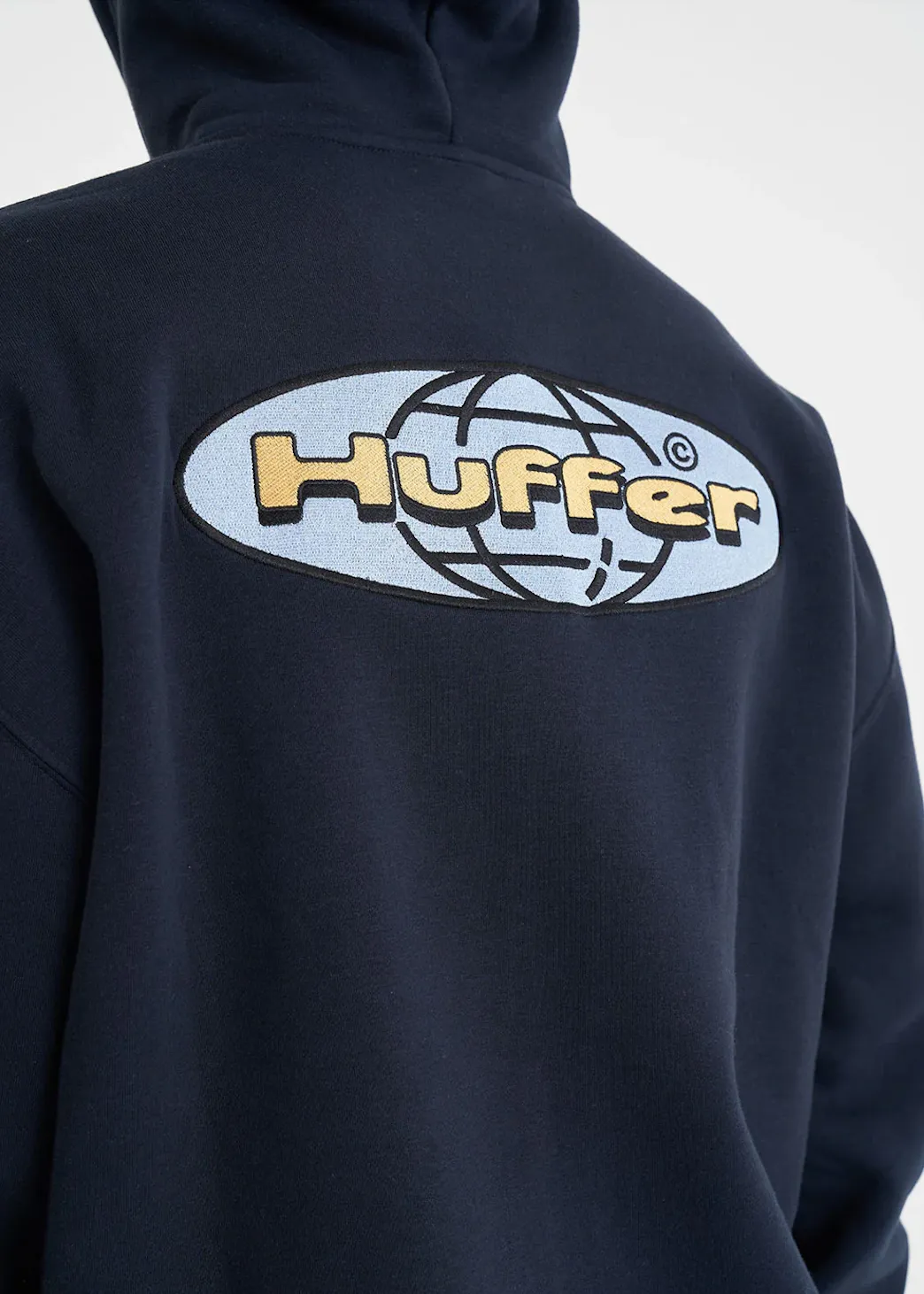 HUFFER Block Zip Hood/Alta - Midnight