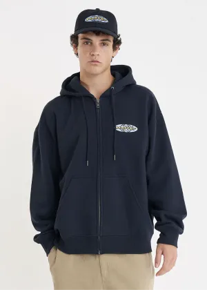 HUFFER Block Zip Hood/Alta - Midnight