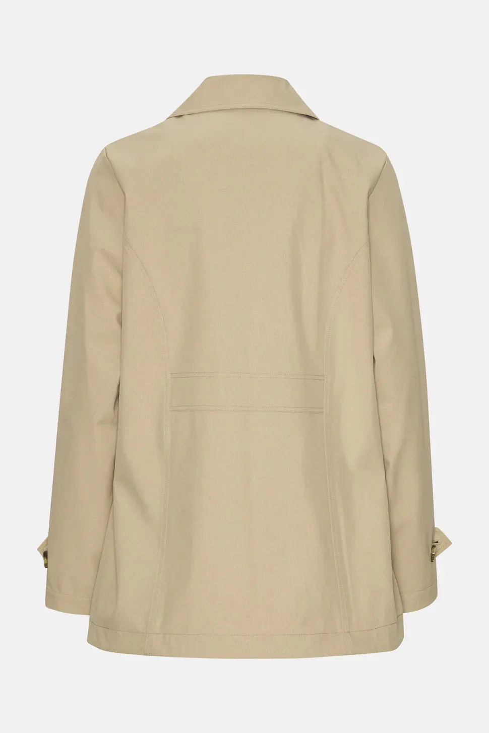 Ilse Jacobsen Rain 02 Peacoat in White Pepper