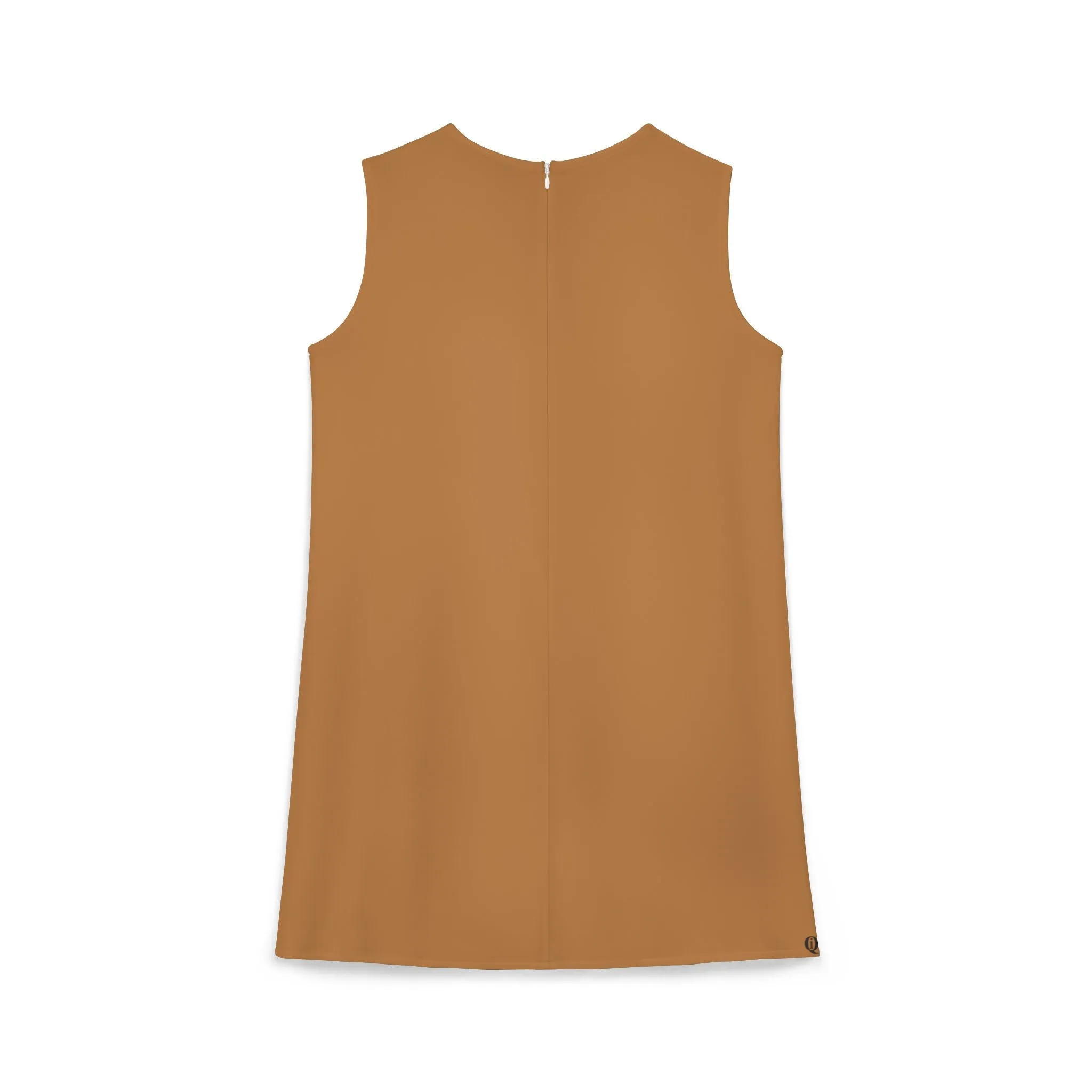 IQ Fashion | A-line Sleeveless Dress (AOP)