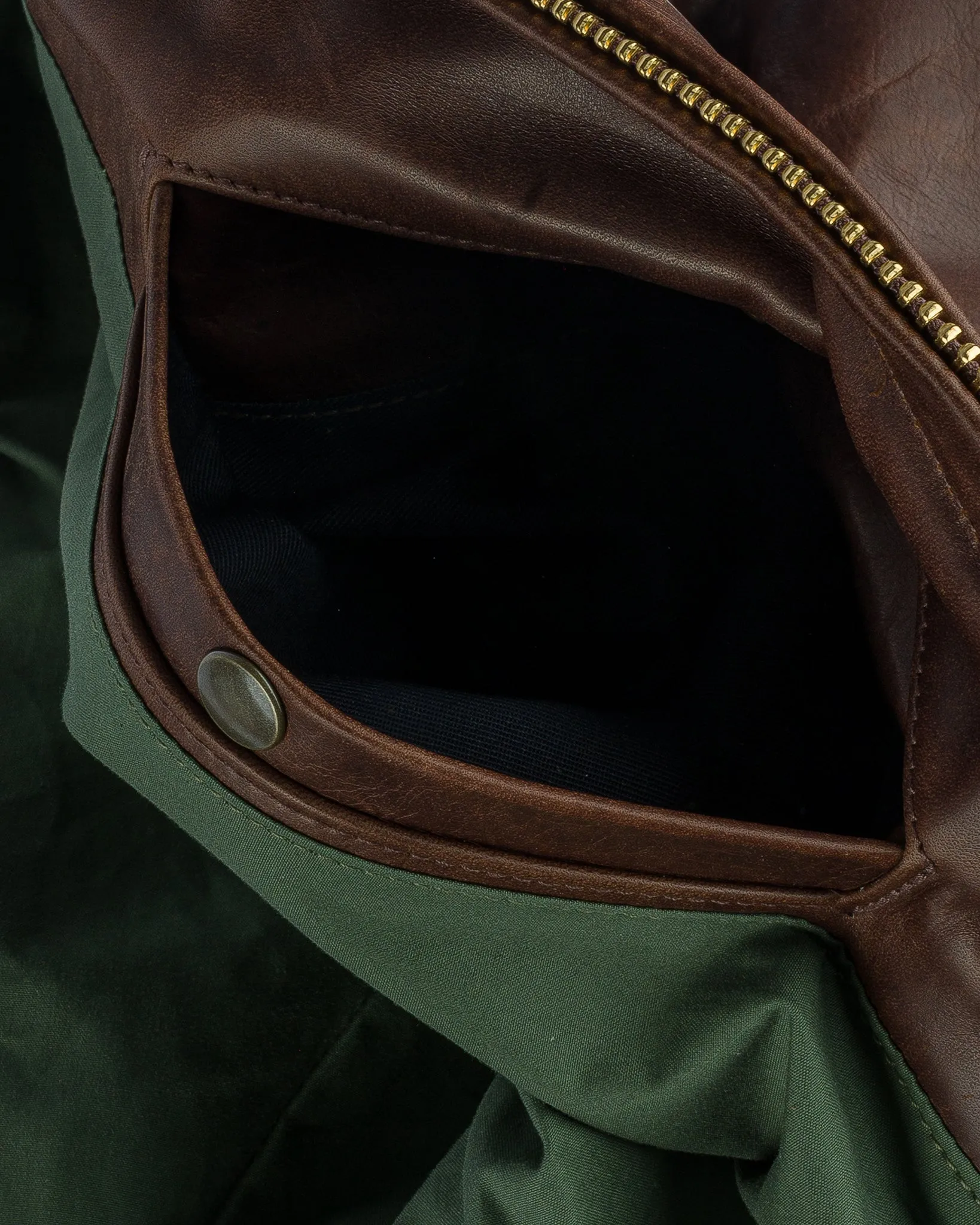 Iron Heart x Simmons Bilt Horsehide Savannah Jacket - Brown