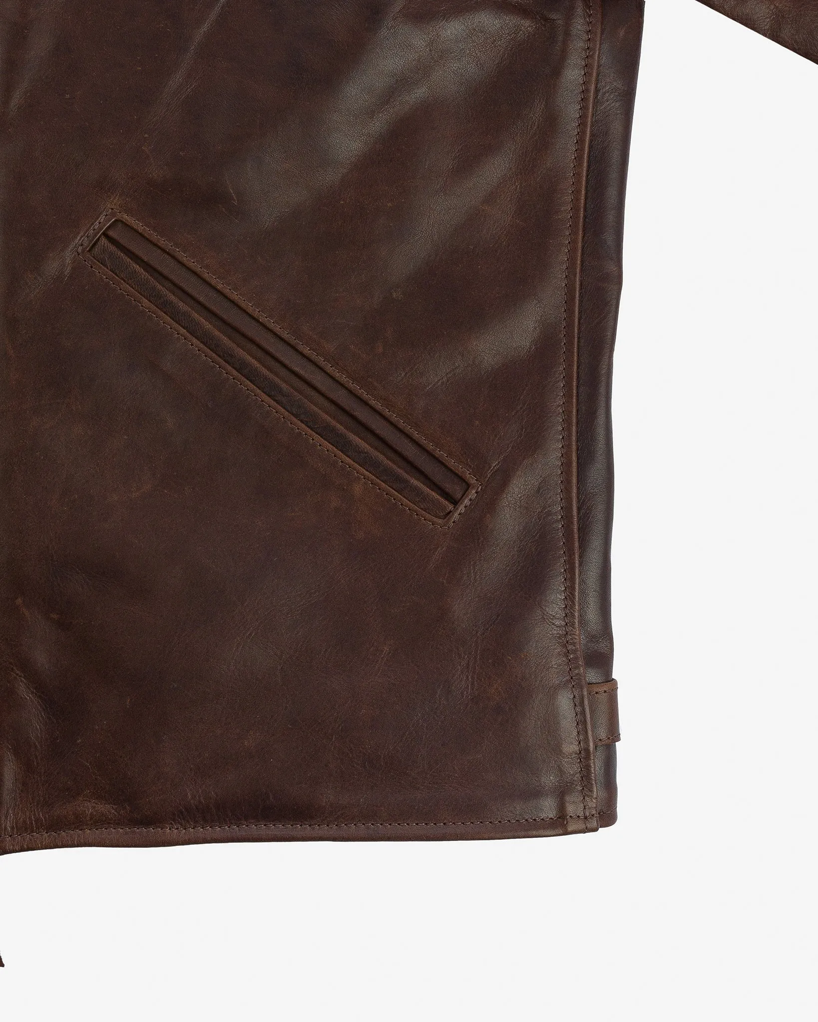Iron Heart x Simmons Bilt Horsehide Savannah Jacket - Brown