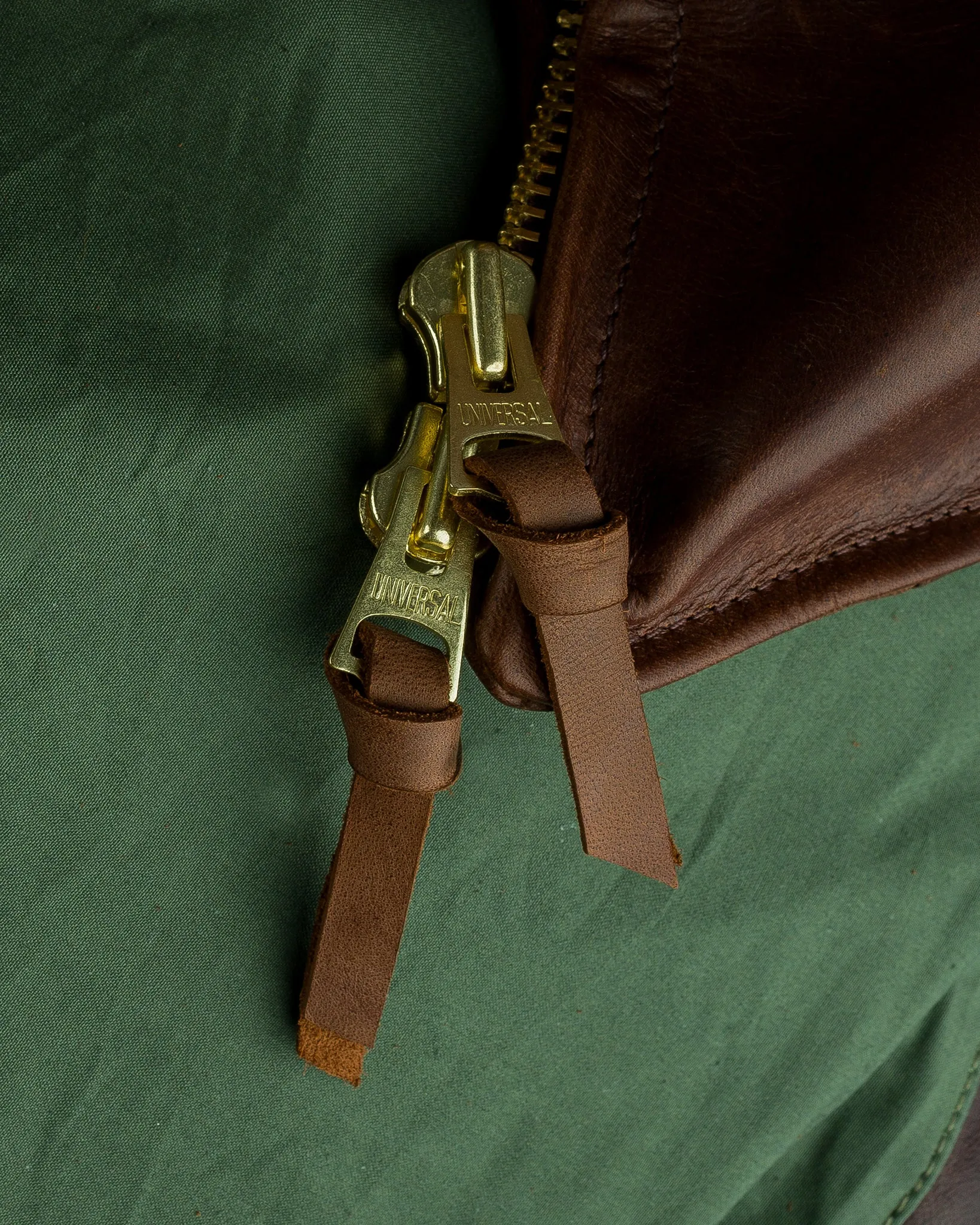 Iron Heart x Simmons Bilt Horsehide Savannah Jacket - Brown
