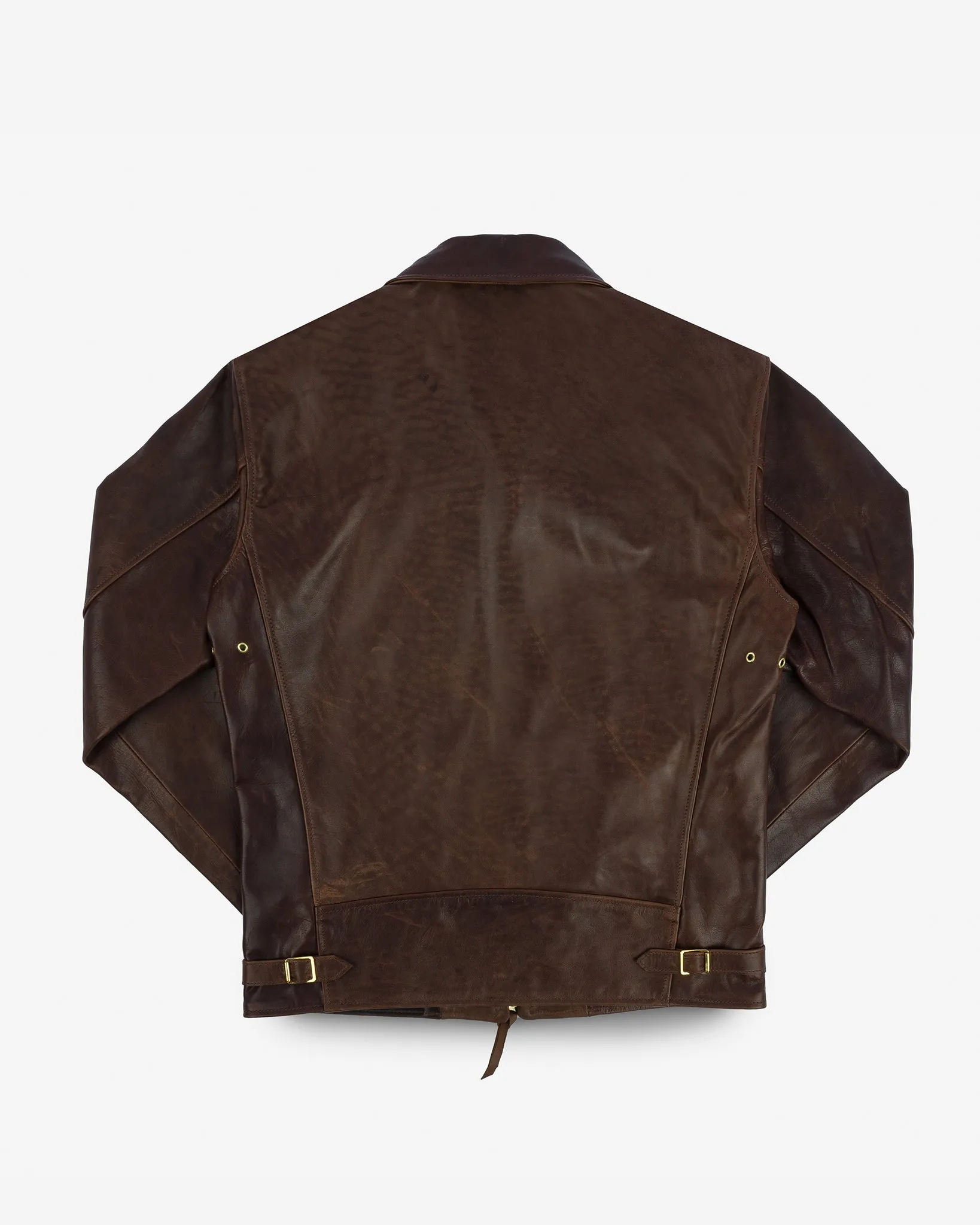 Iron Heart x Simmons Bilt Horsehide Savannah Jacket - Brown