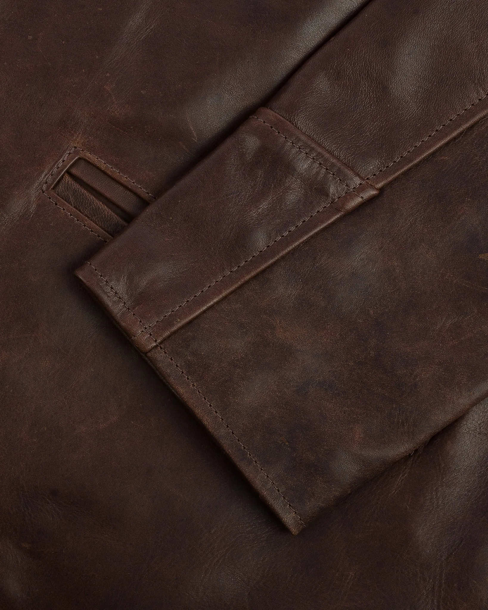 Iron Heart x Simmons Bilt Horsehide Savannah Jacket - Brown