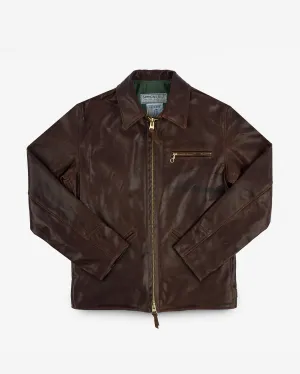 Iron Heart x Simmons Bilt Horsehide Savannah Jacket - Brown