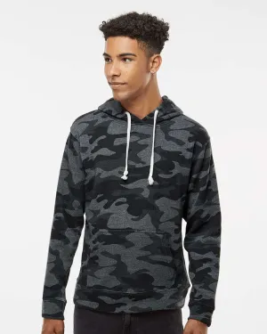 J. America - Triblend Fleece Hooded Sweatshirt