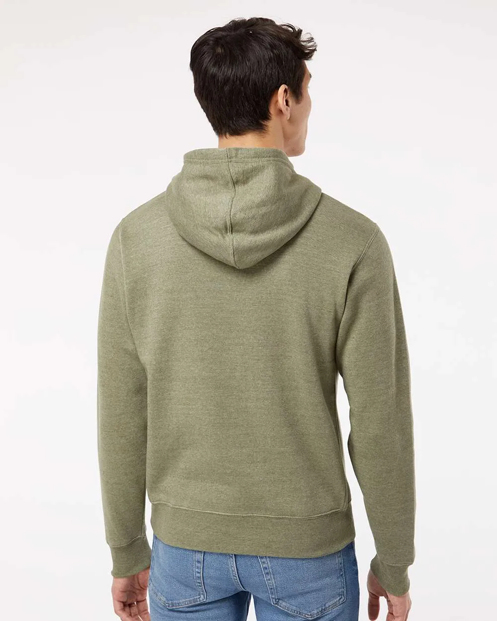 J. America - Triblend Fleece Hooded Sweatshirt