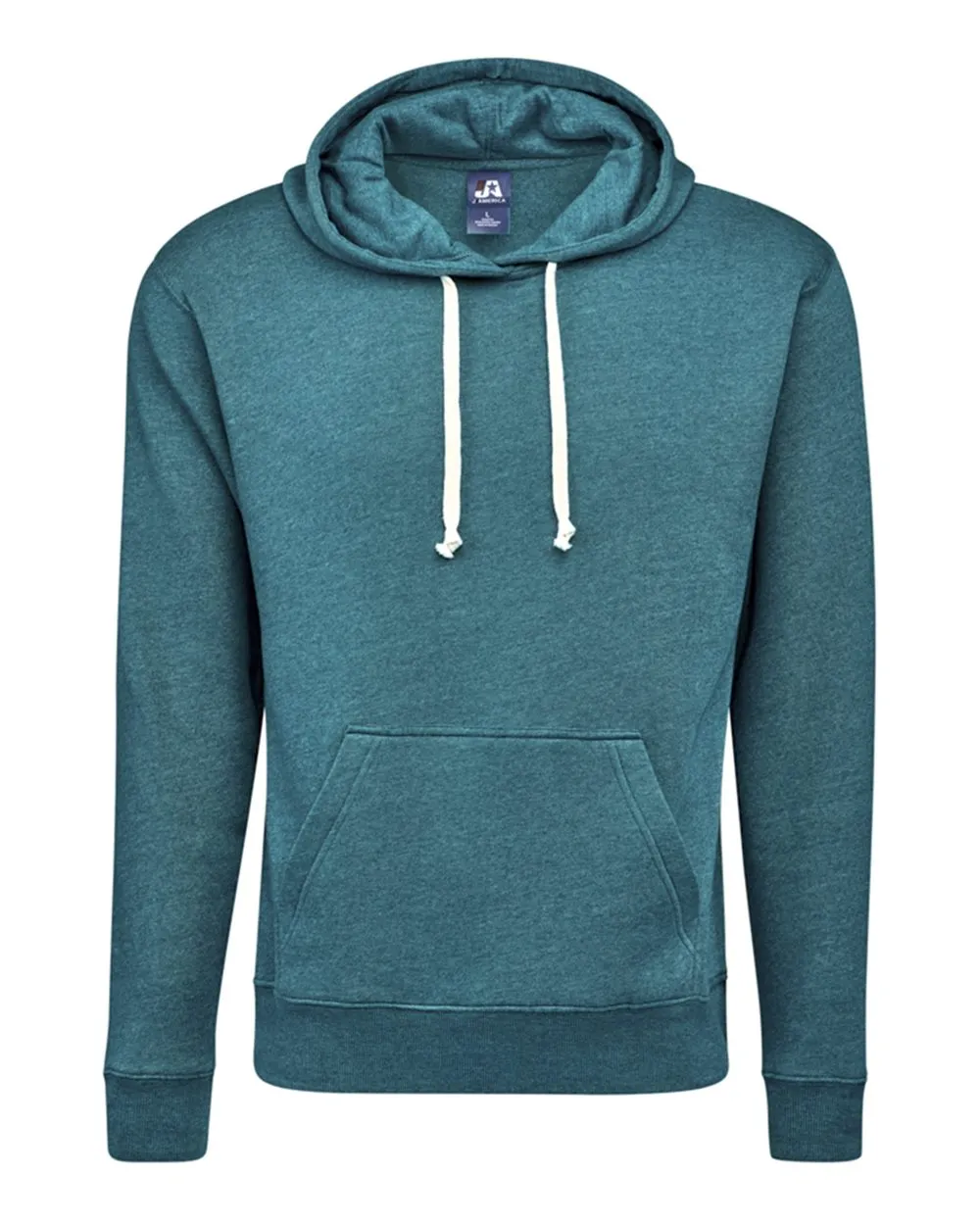 J. America - Triblend Fleece Hooded Sweatshirt
