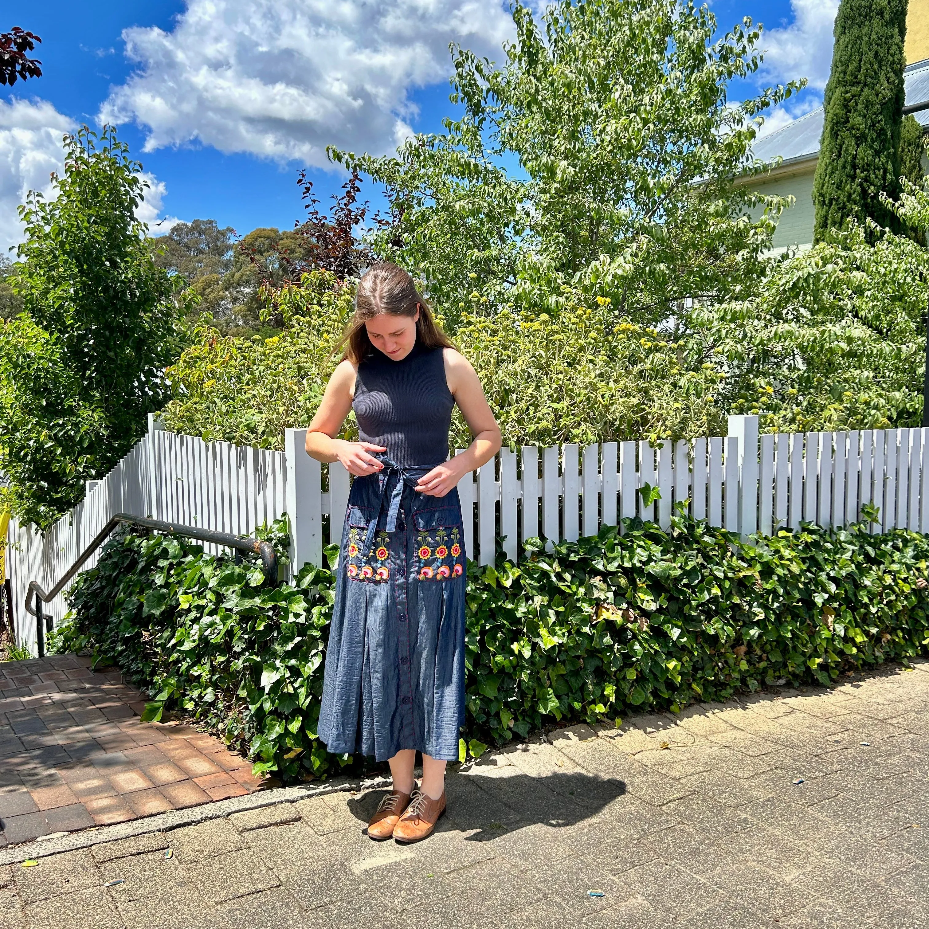 Jackson Skirt - Denim