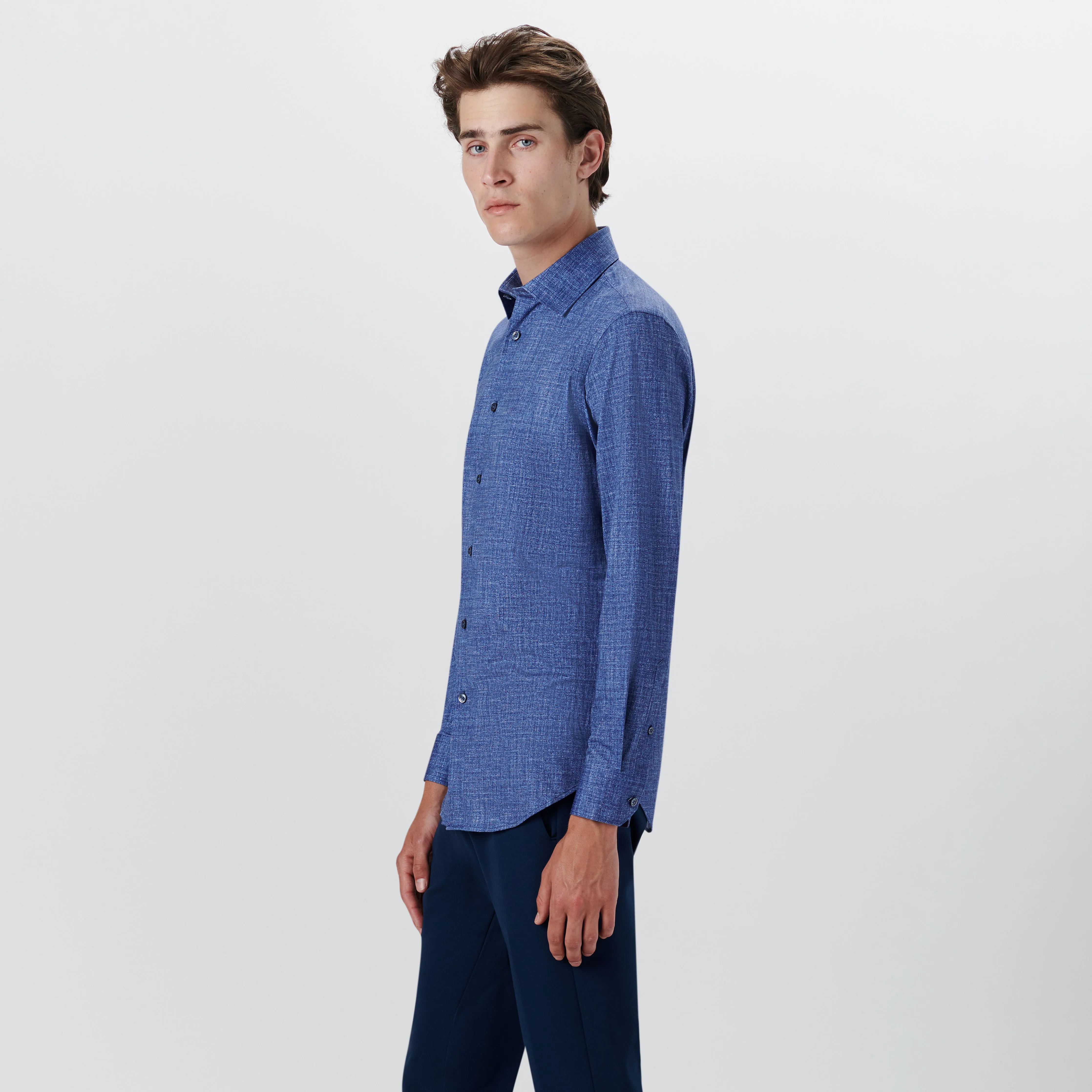 JAMES Chambray Print OoohCotton Shirt