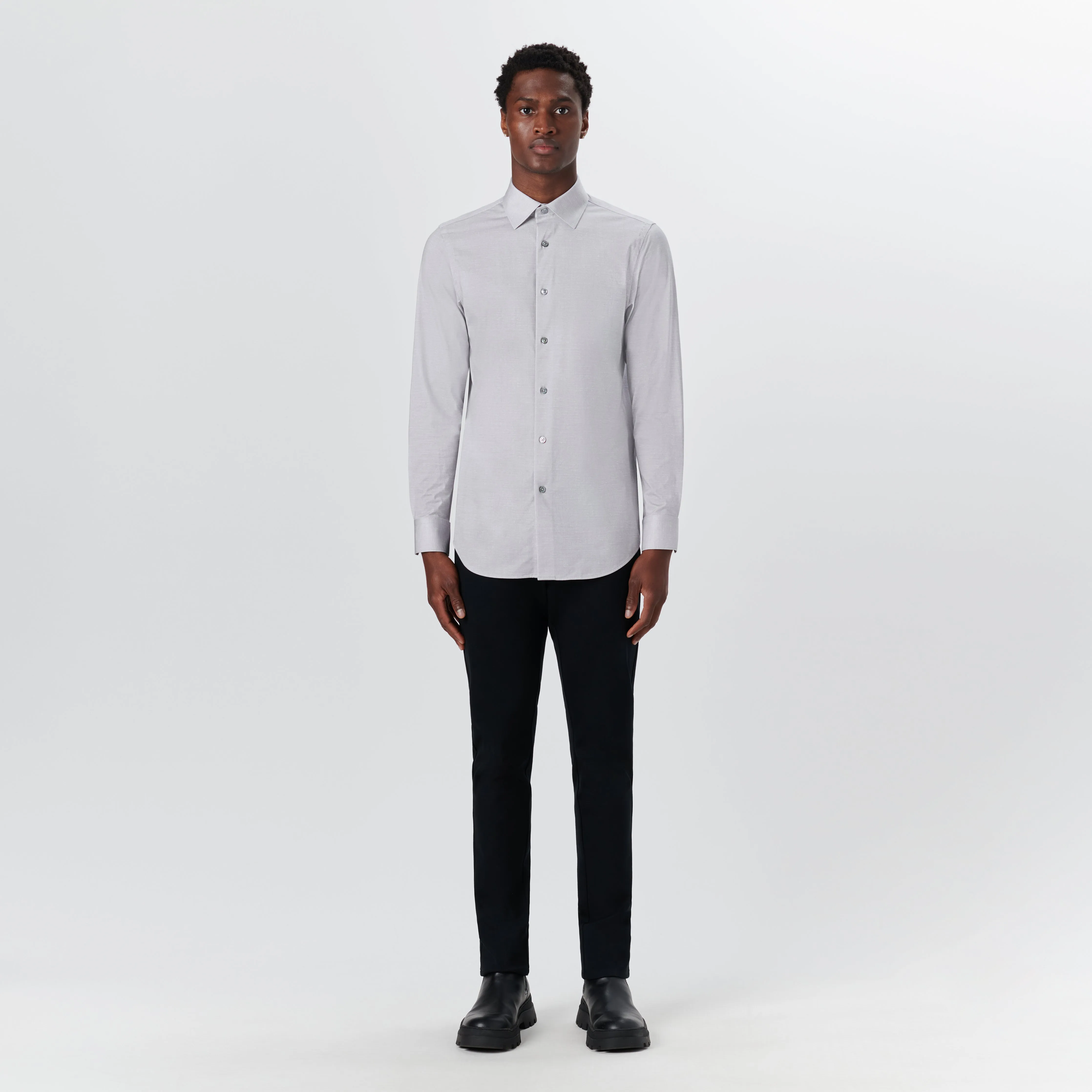 JAMES Chambray Print OoohCotton Shirt