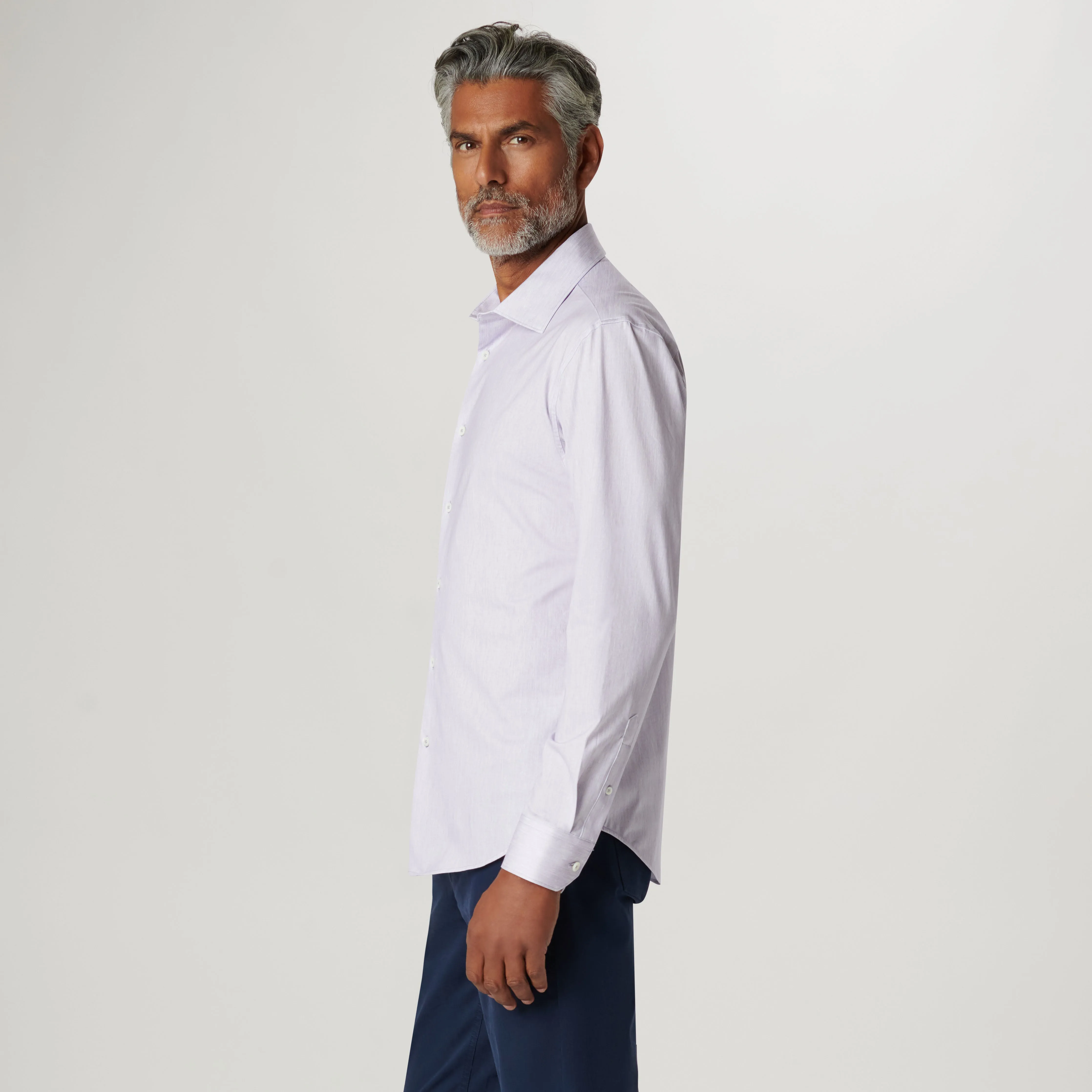 James Chambray Print OoohCotton Shirt