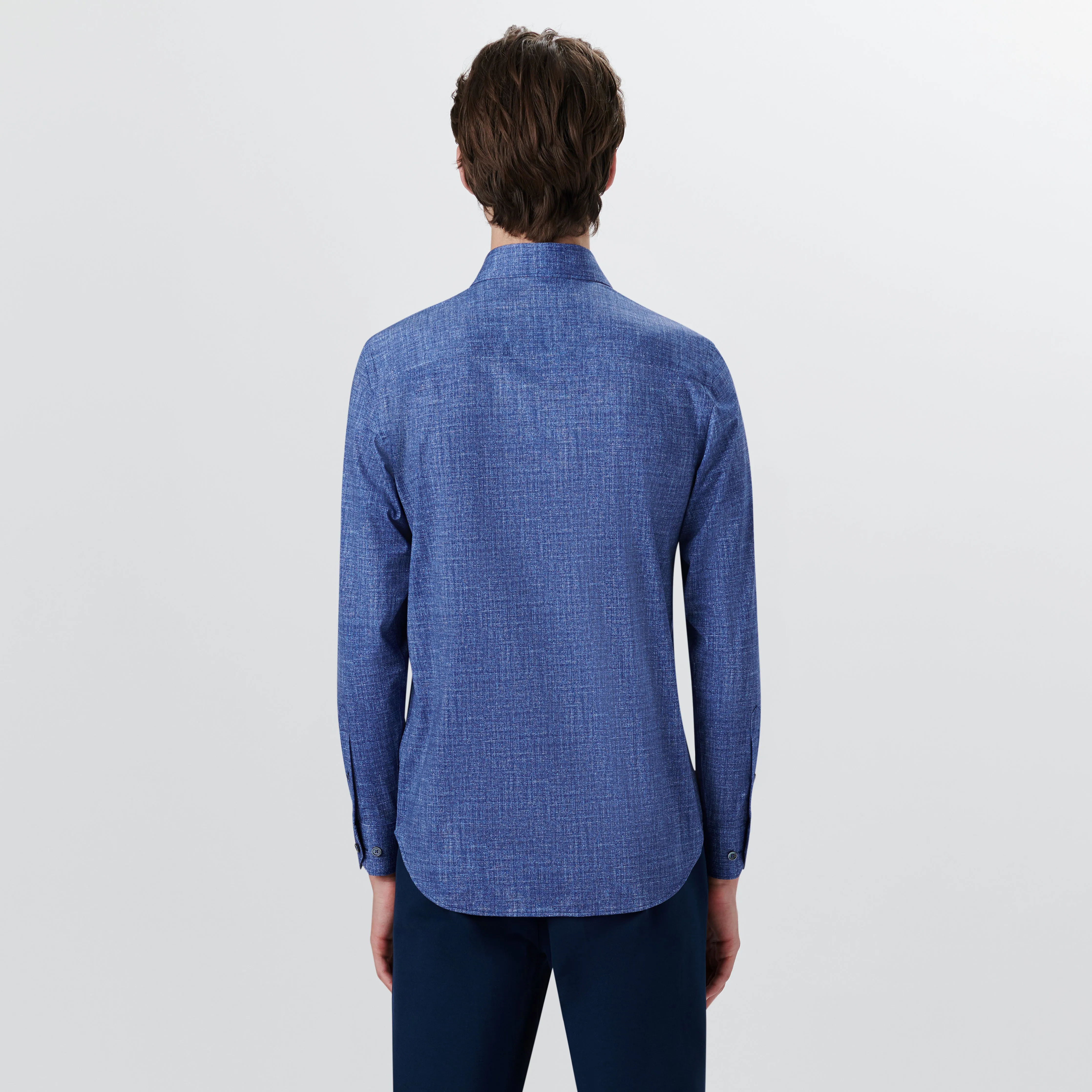 JAMES Chambray Print OoohCotton Shirt