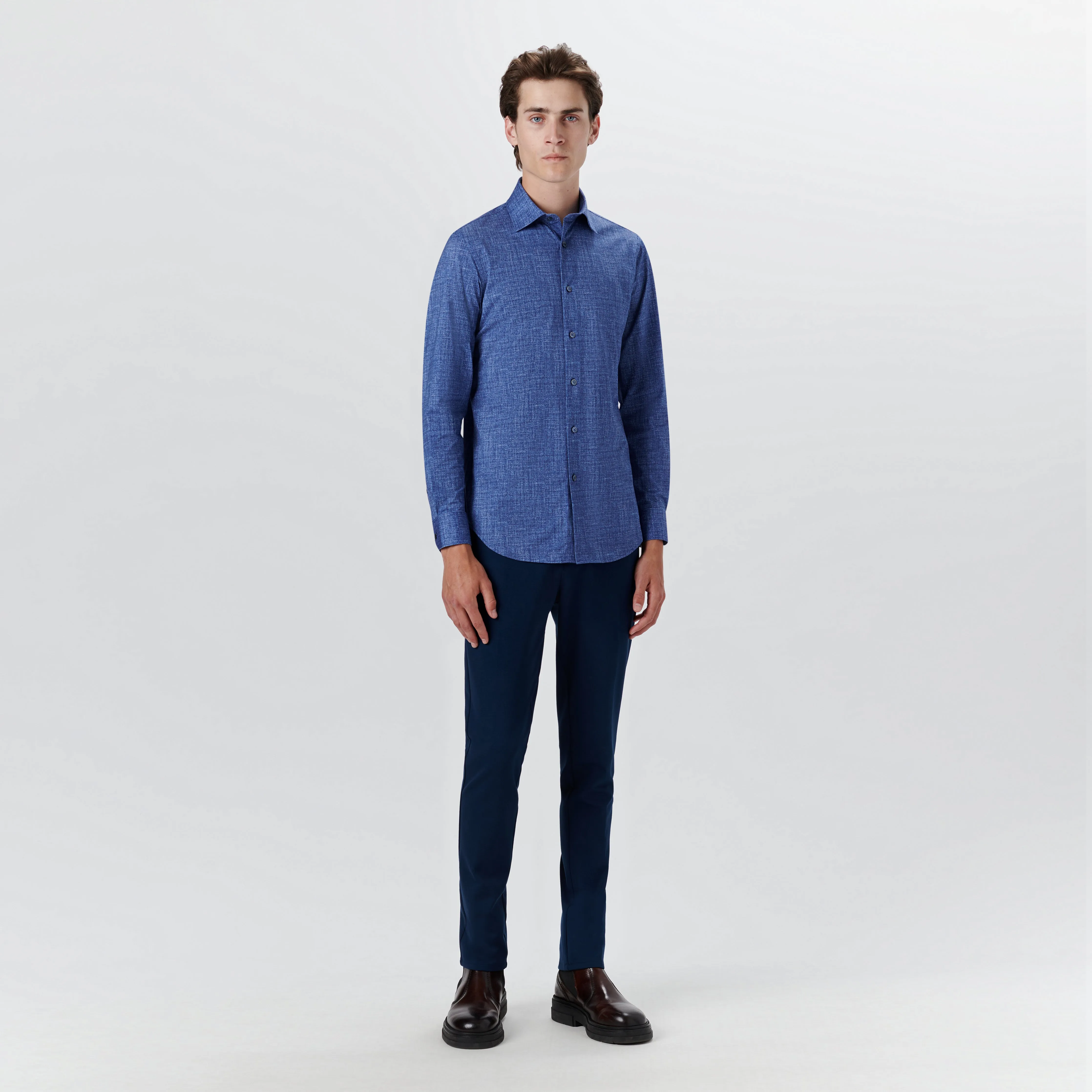 JAMES Chambray Print OoohCotton Shirt