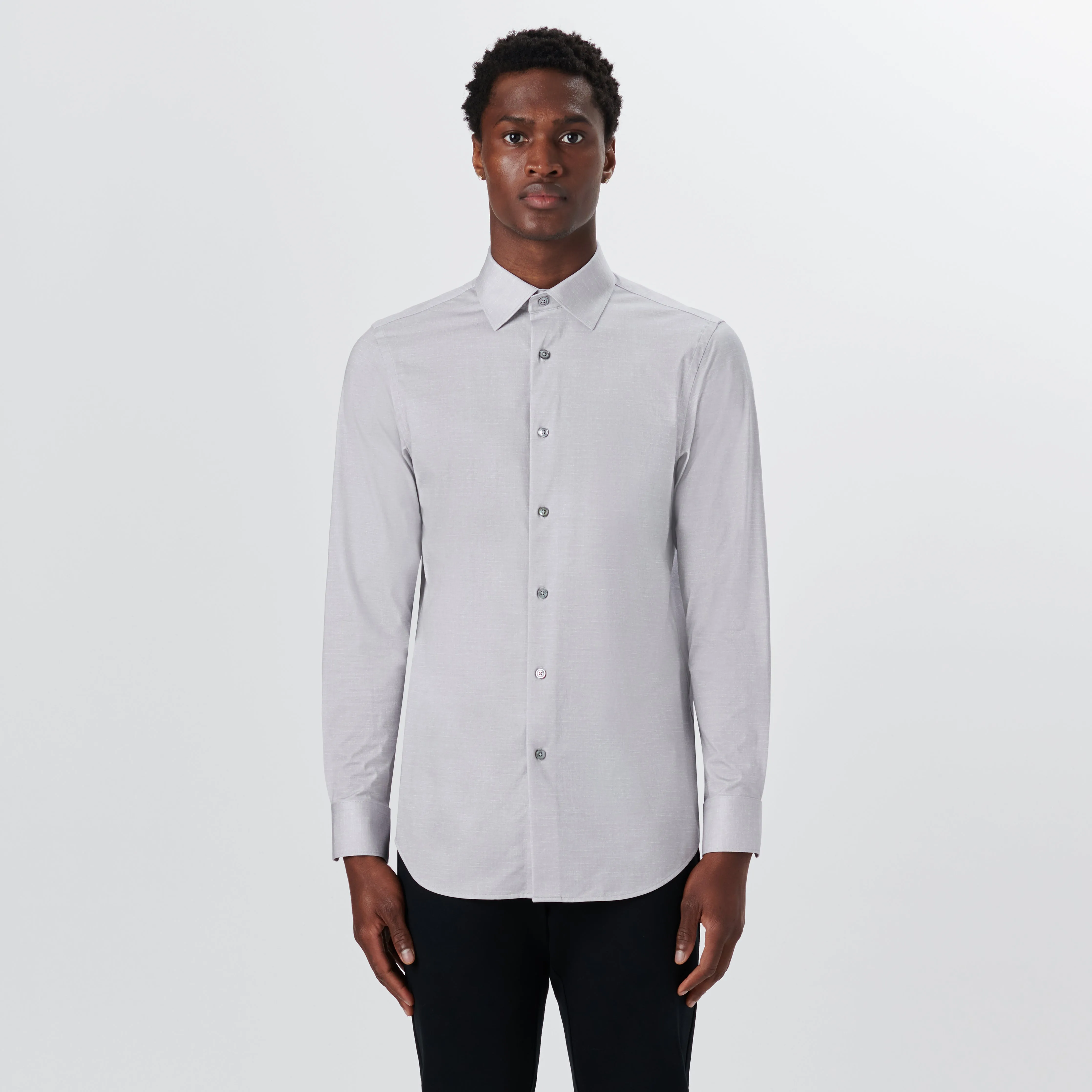 JAMES Chambray Print OoohCotton Shirt