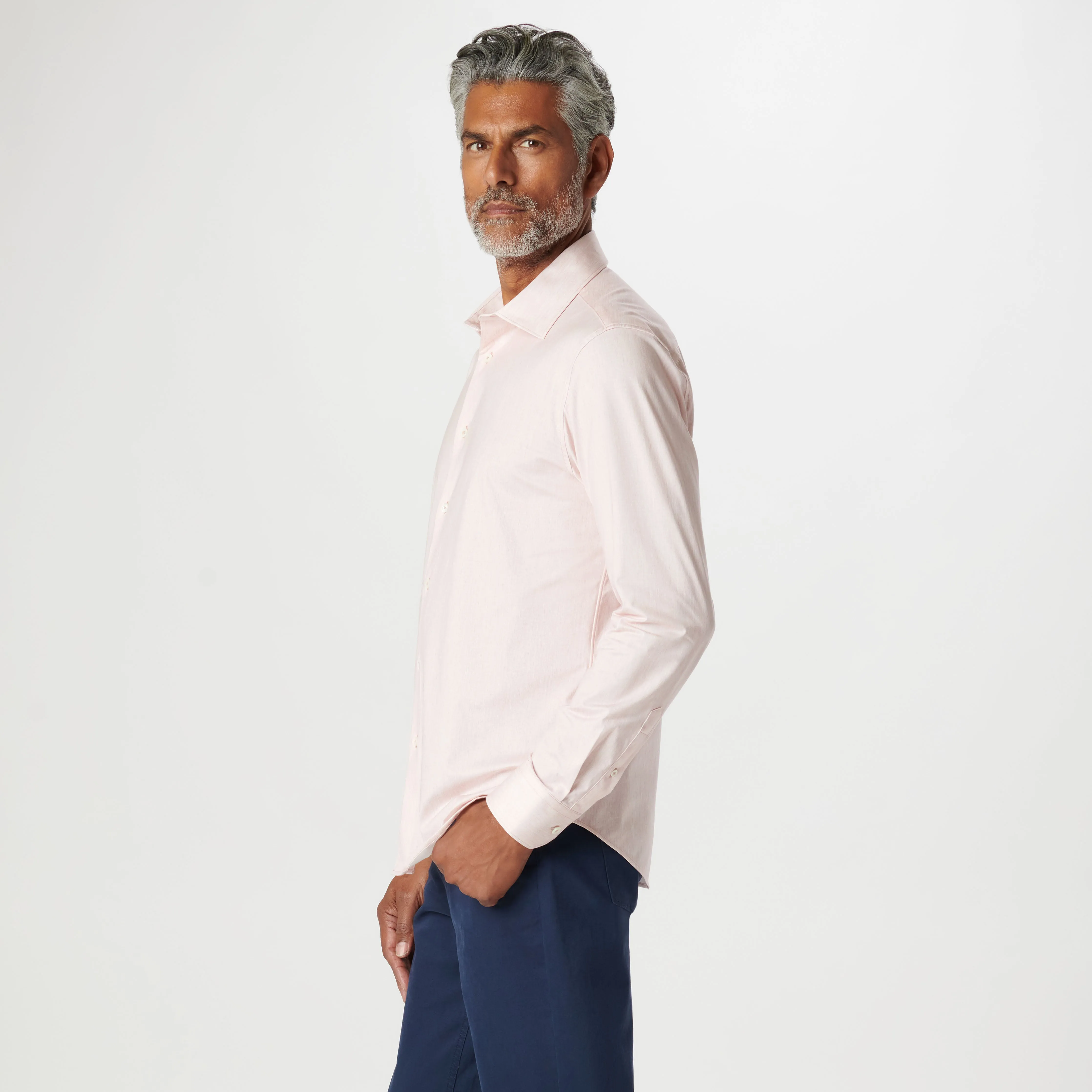 James Chambray Print OoohCotton Shirt