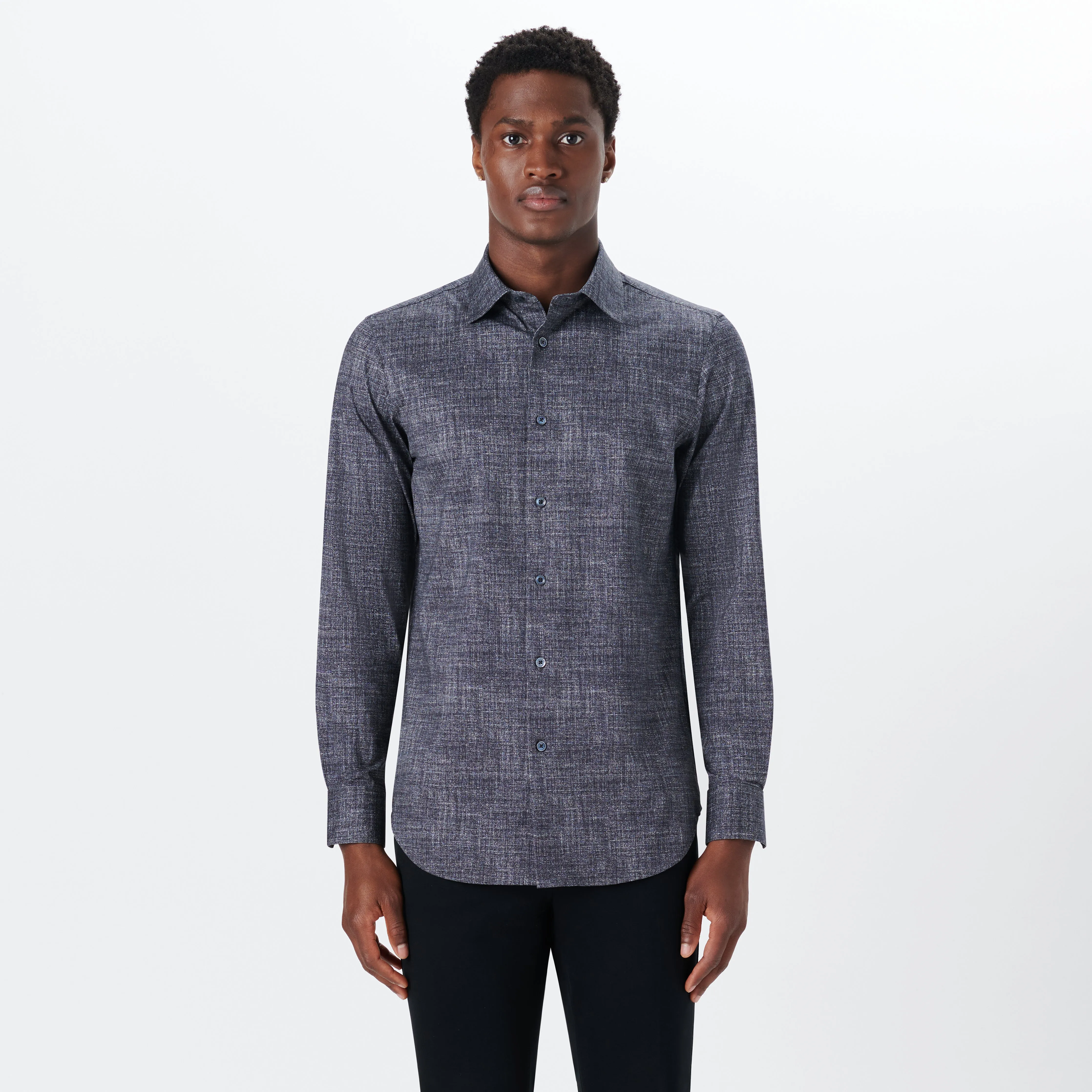 JAMES Chambray Print OoohCotton Shirt