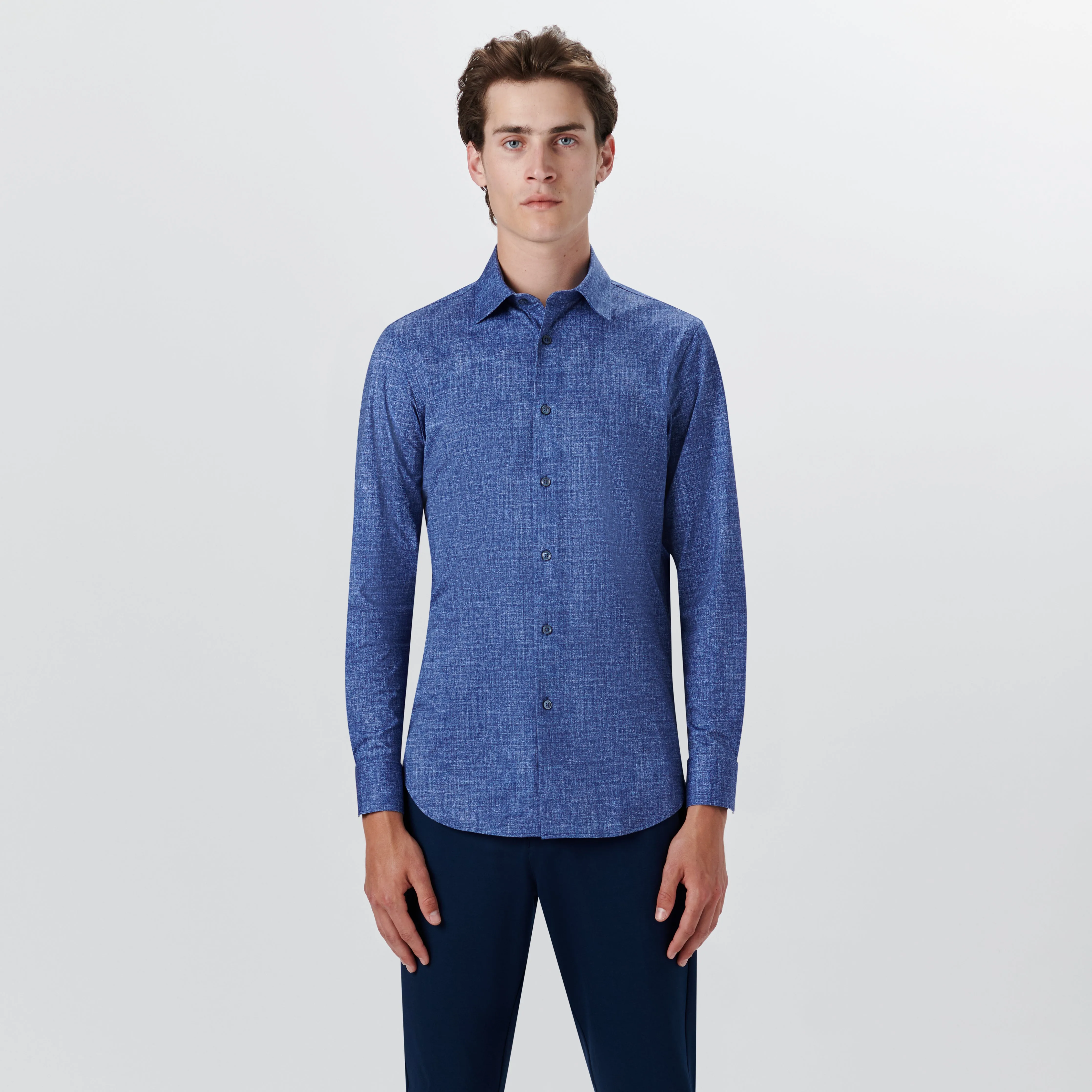 JAMES Chambray Print OoohCotton Shirt