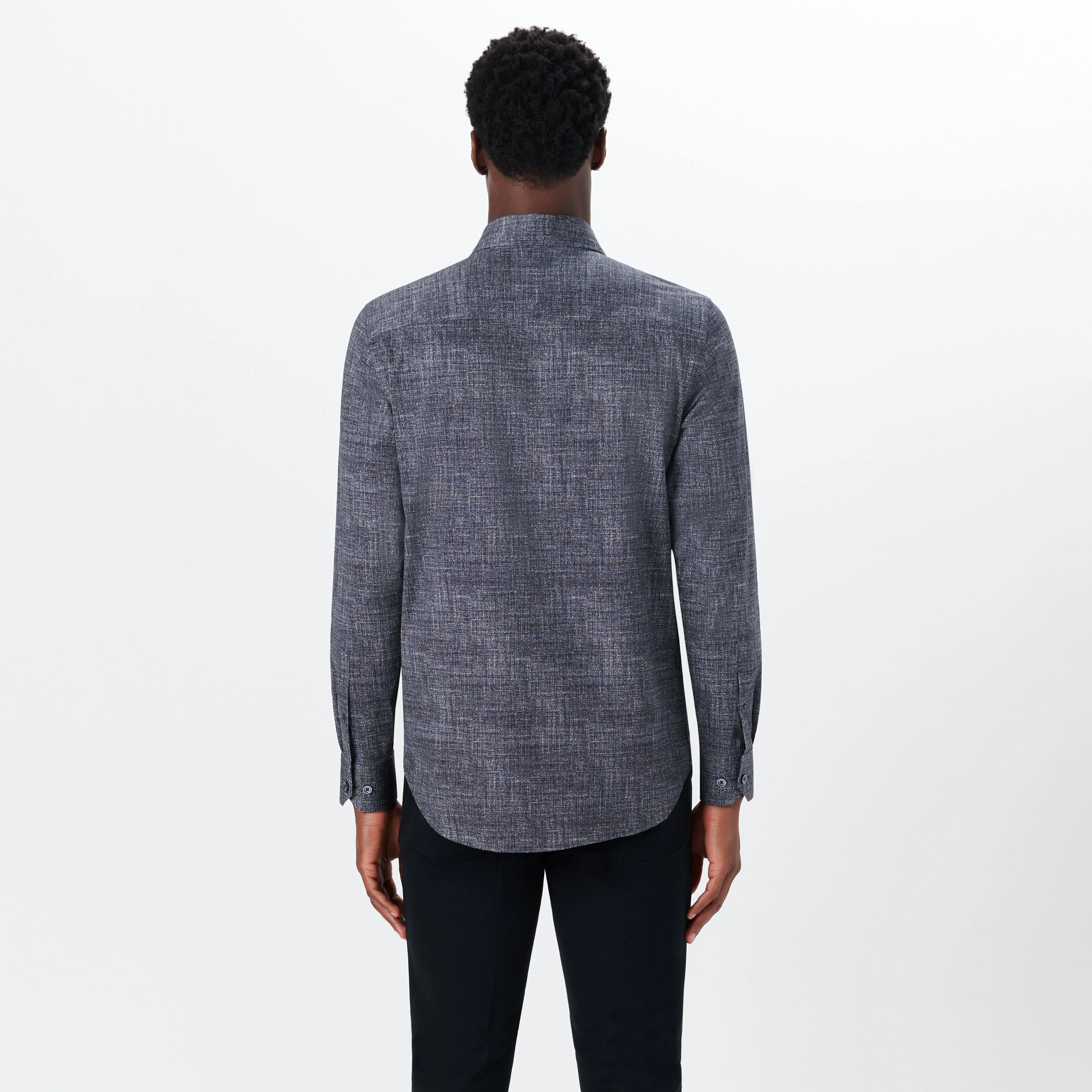 JAMES Chambray Print OoohCotton Shirt