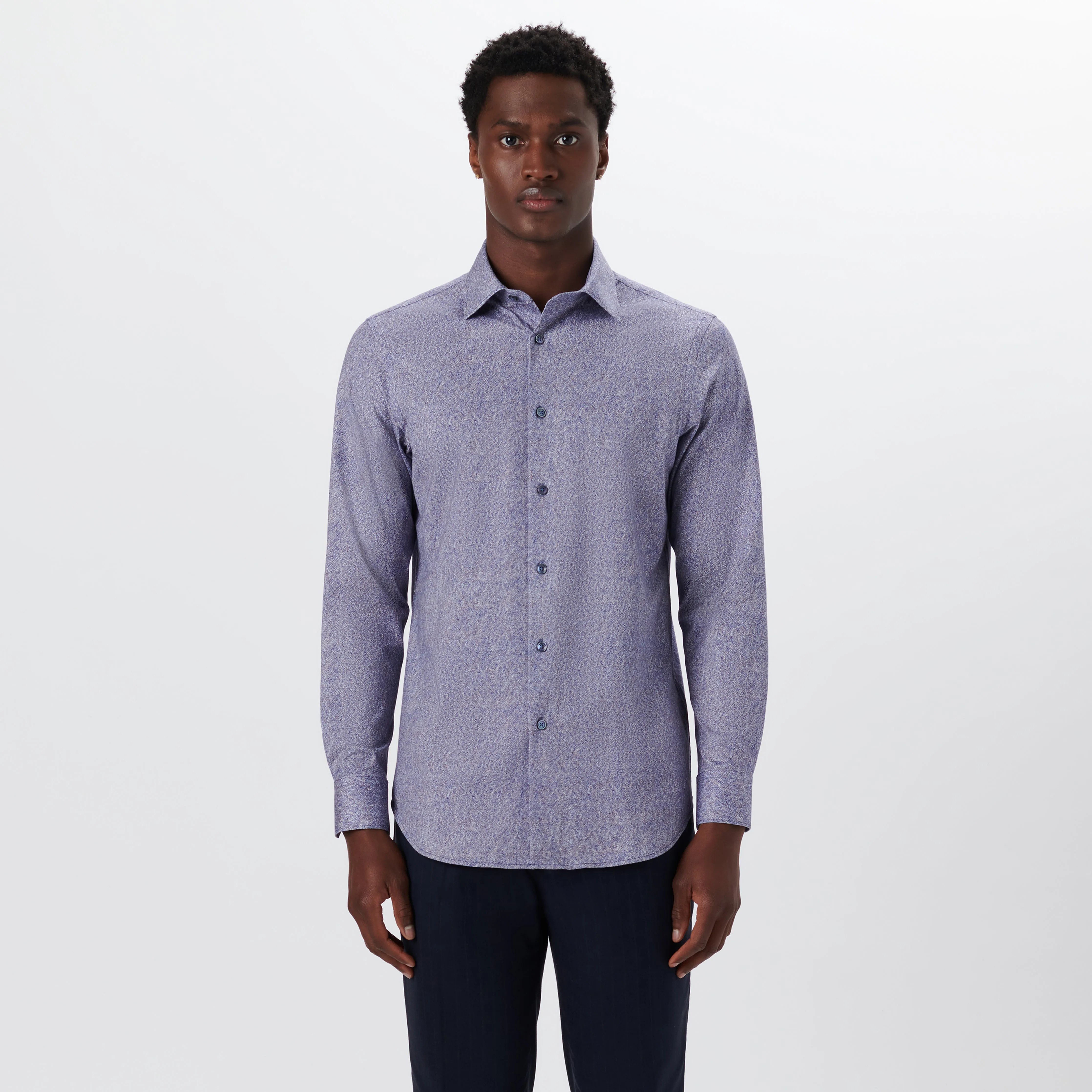 JAMES Chambray Print OoohCotton Shirt