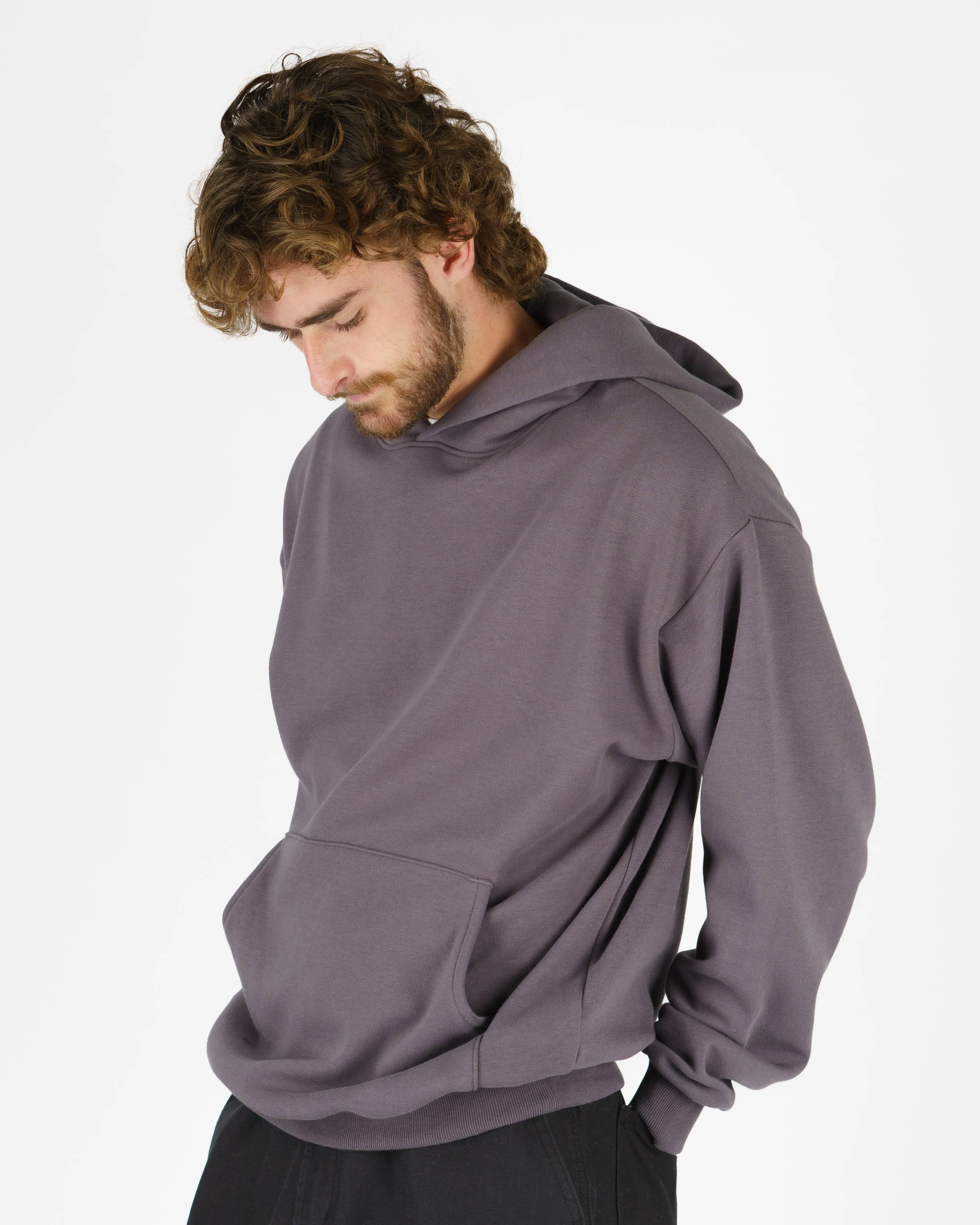 James Pullover Hoodie - Dark Grey