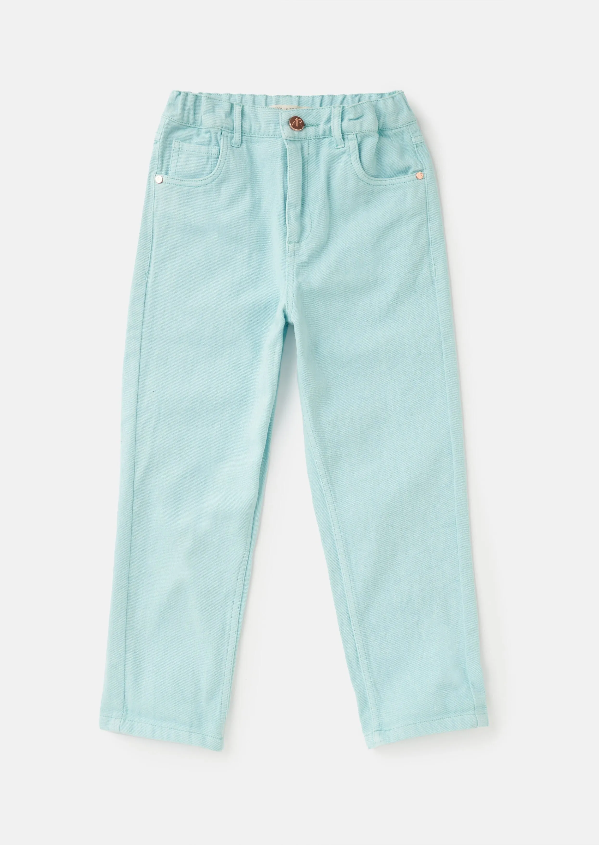 Jenna Aqua Mom Jeans