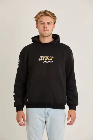 Jetpilot Tech Mens Pullover - Black