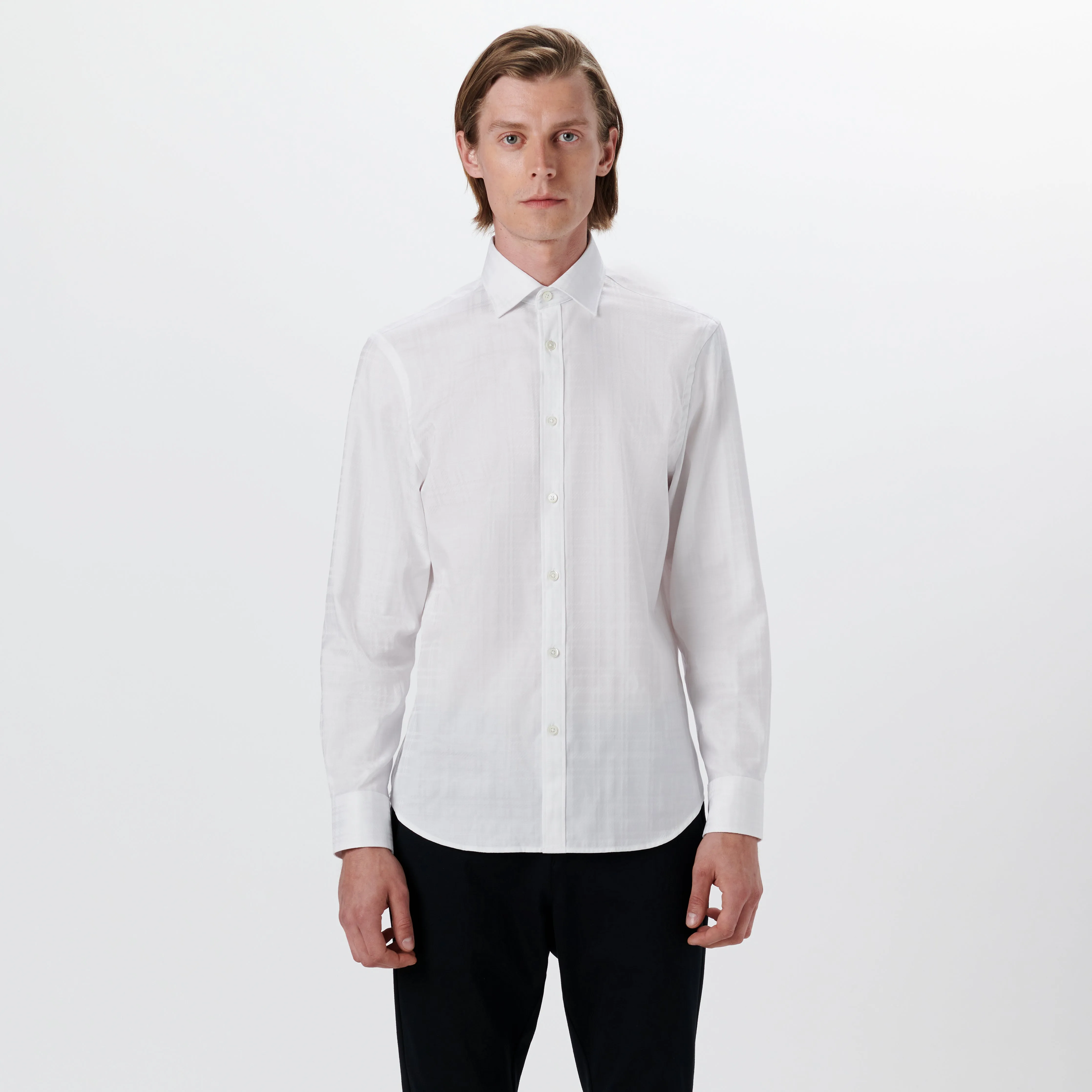 JULIAN Jacquard Check Shirt