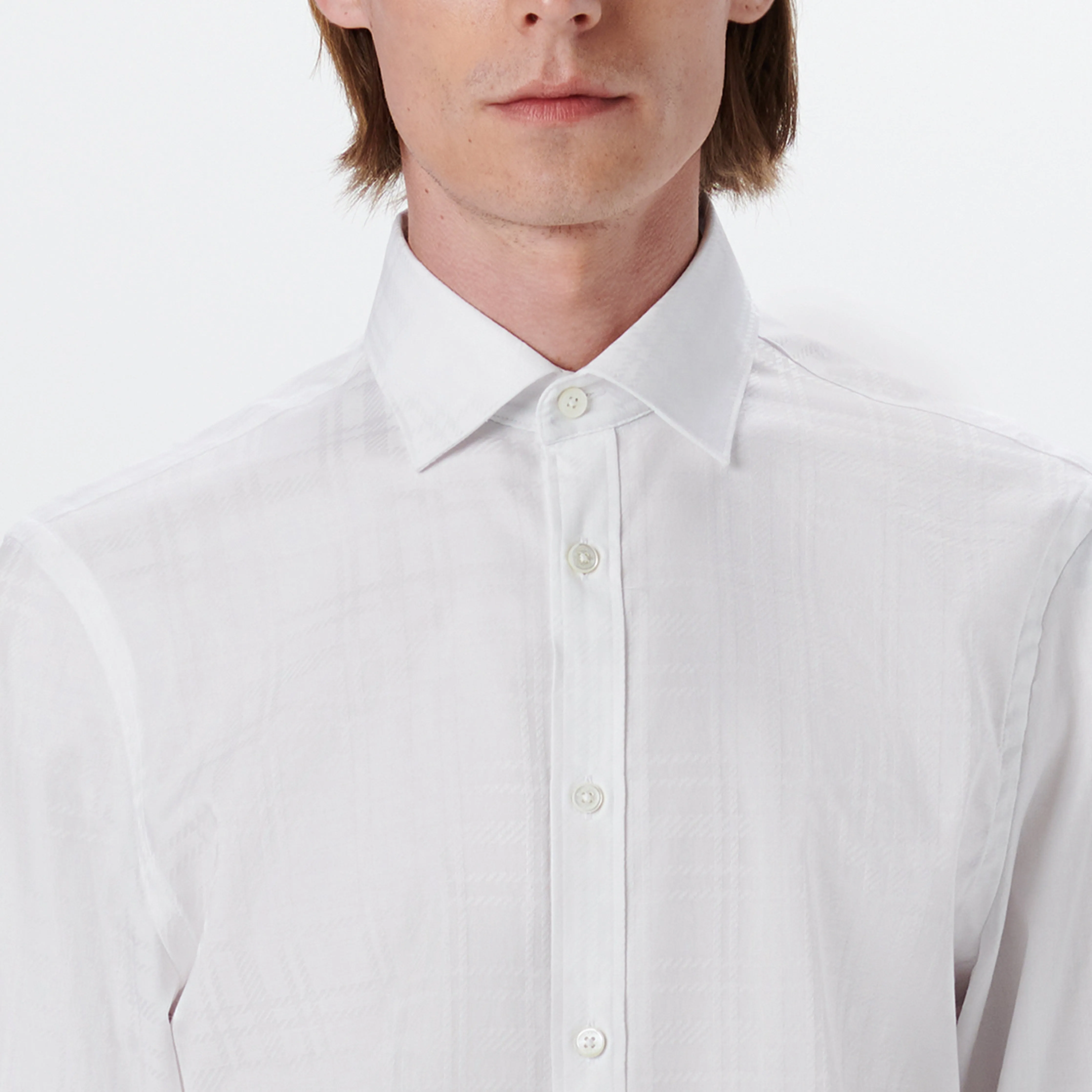 JULIAN Jacquard Check Shirt