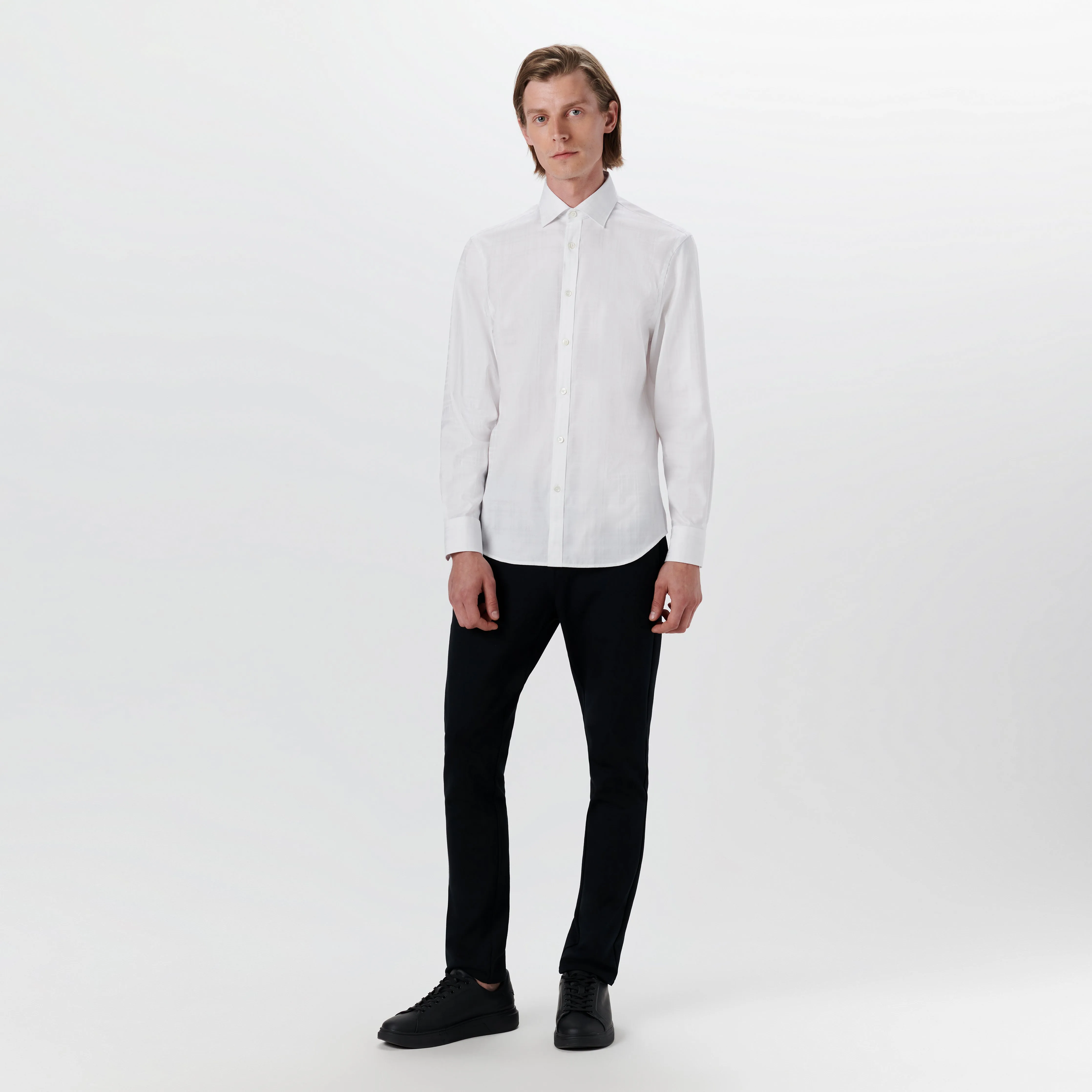 JULIAN Jacquard Check Shirt