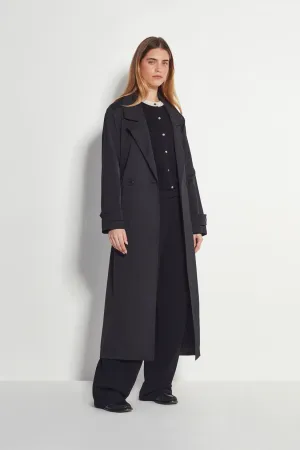 Juliette Hogan Dana Trench - Black