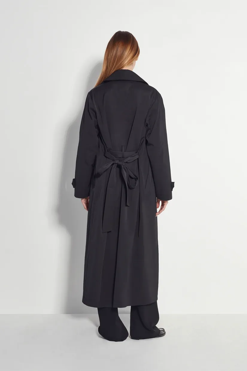 Juliette Hogan Dana Trench - Black