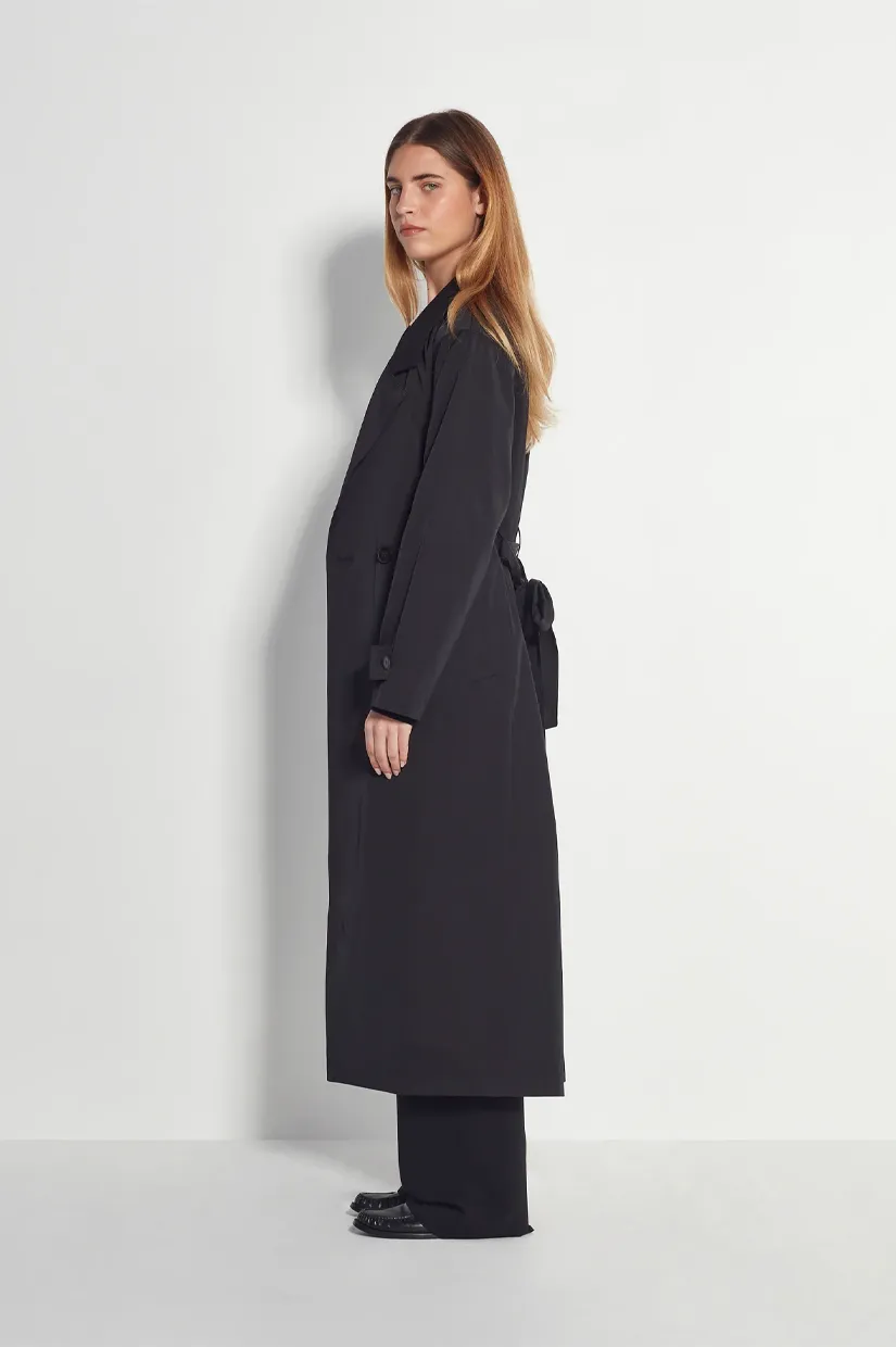 Juliette Hogan Dana Trench - Black