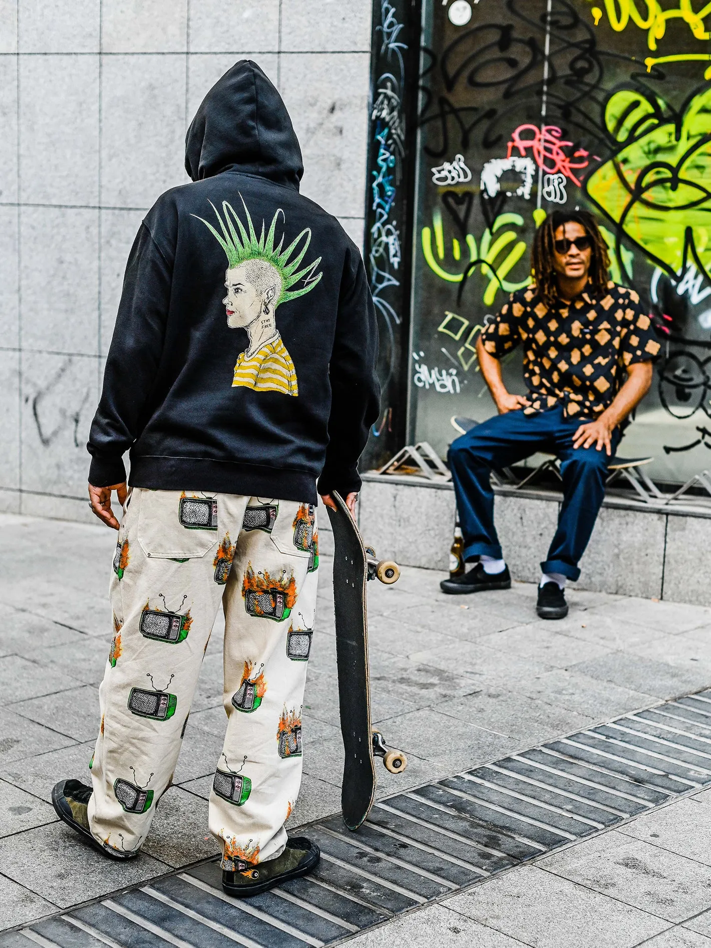 Justin Hager Hoodie - BLACK