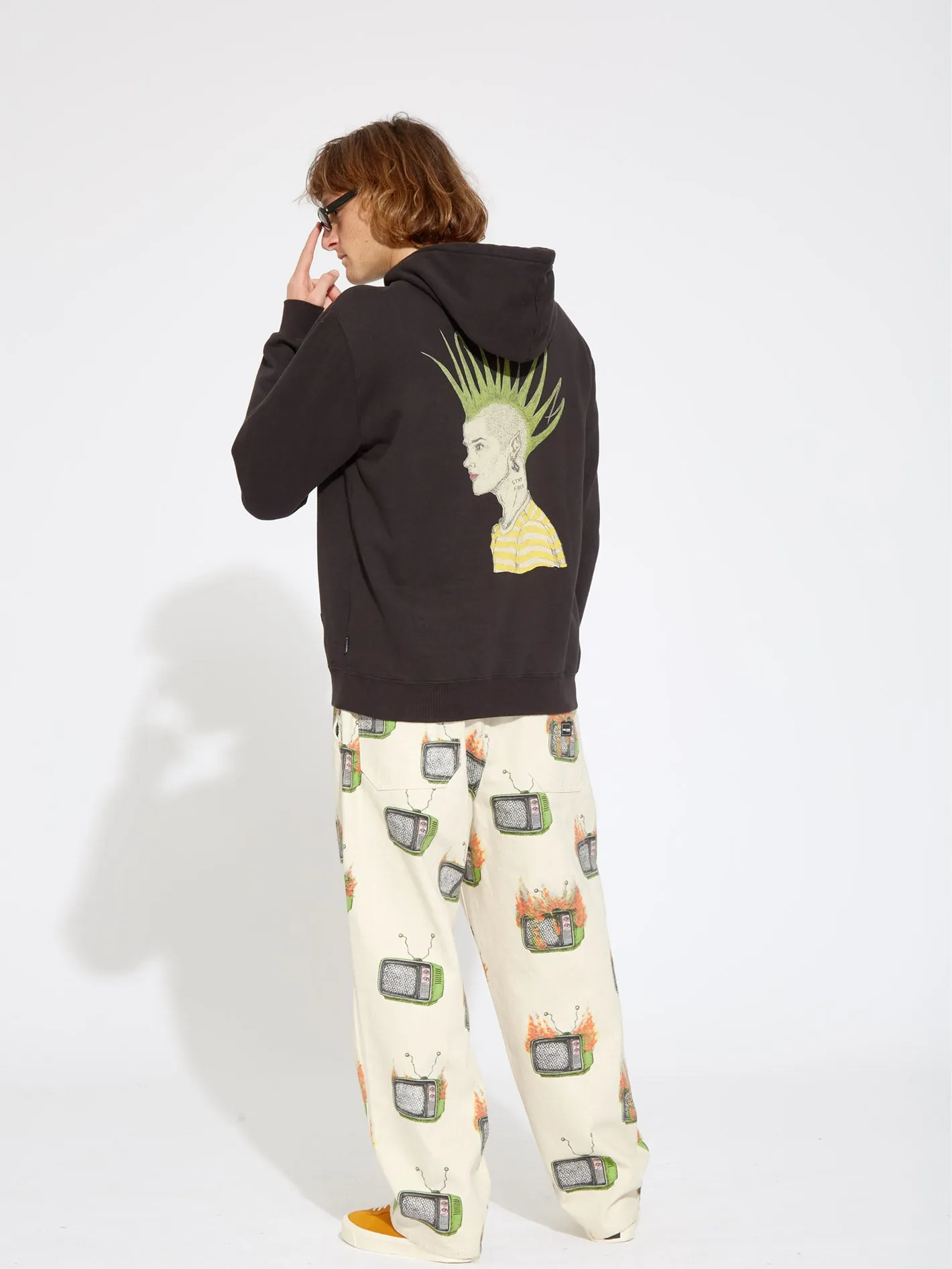 Justin Hager Hoodie - BLACK