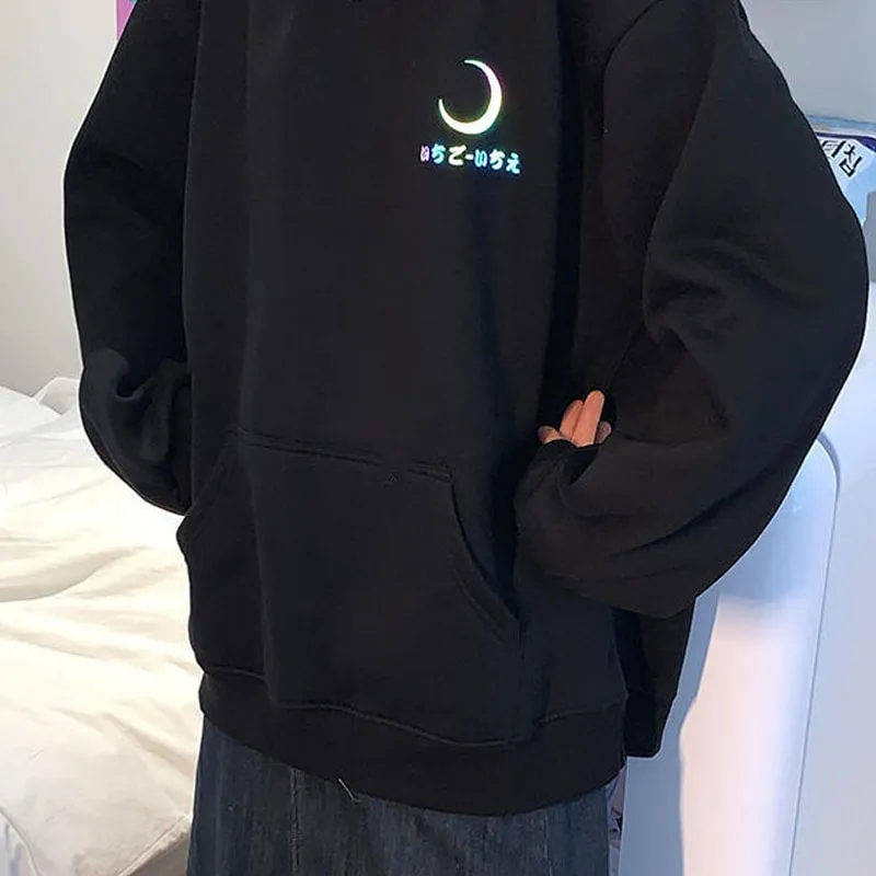 Kawaii Sailor Moon Reflective Hoodie