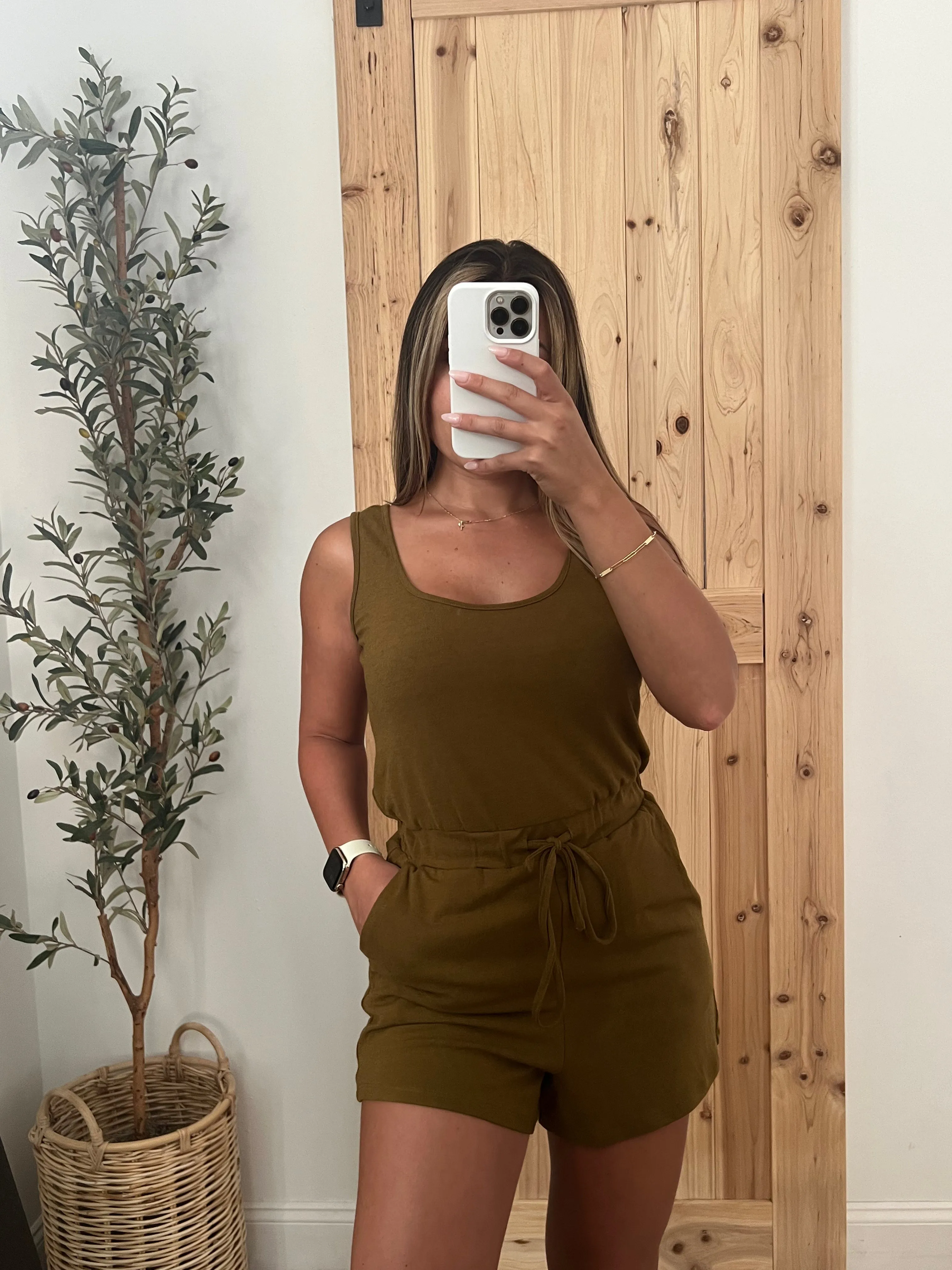 Kayla Sleeveless Romper