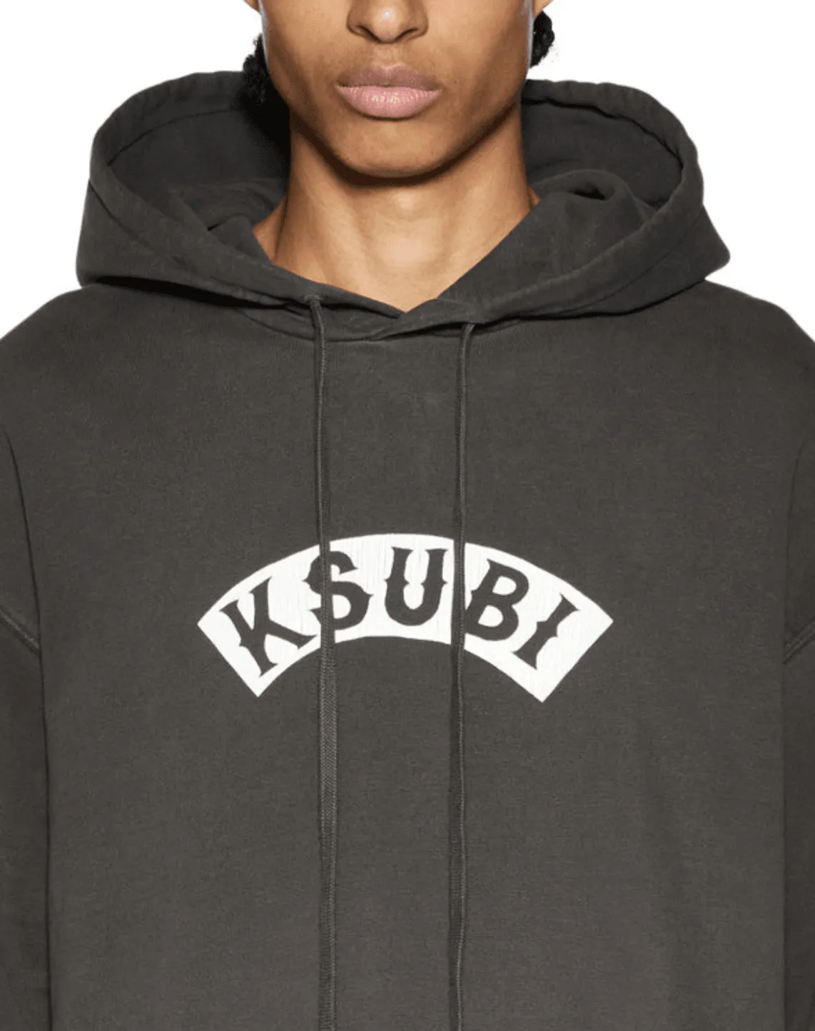 KSUBI Baddies Biggie Hoodie - Faded Black