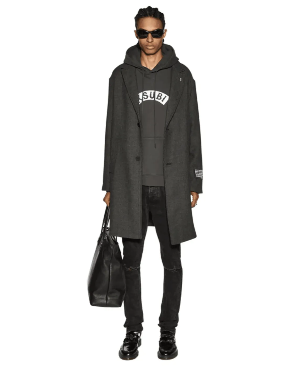 KSUBI Baddies Biggie Hoodie - Faded Black