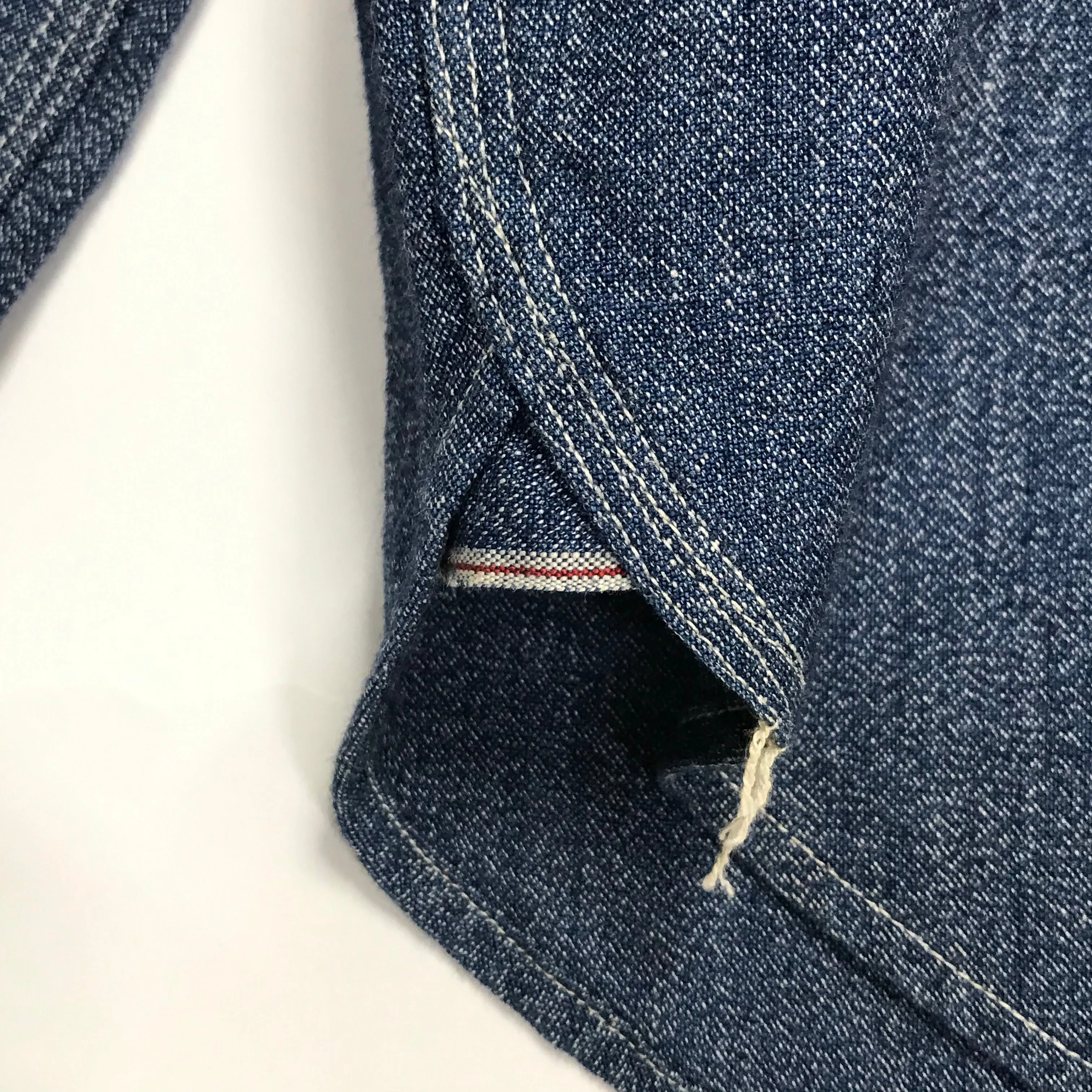 [L] Human Made Chambray L/S Shirt Indigo