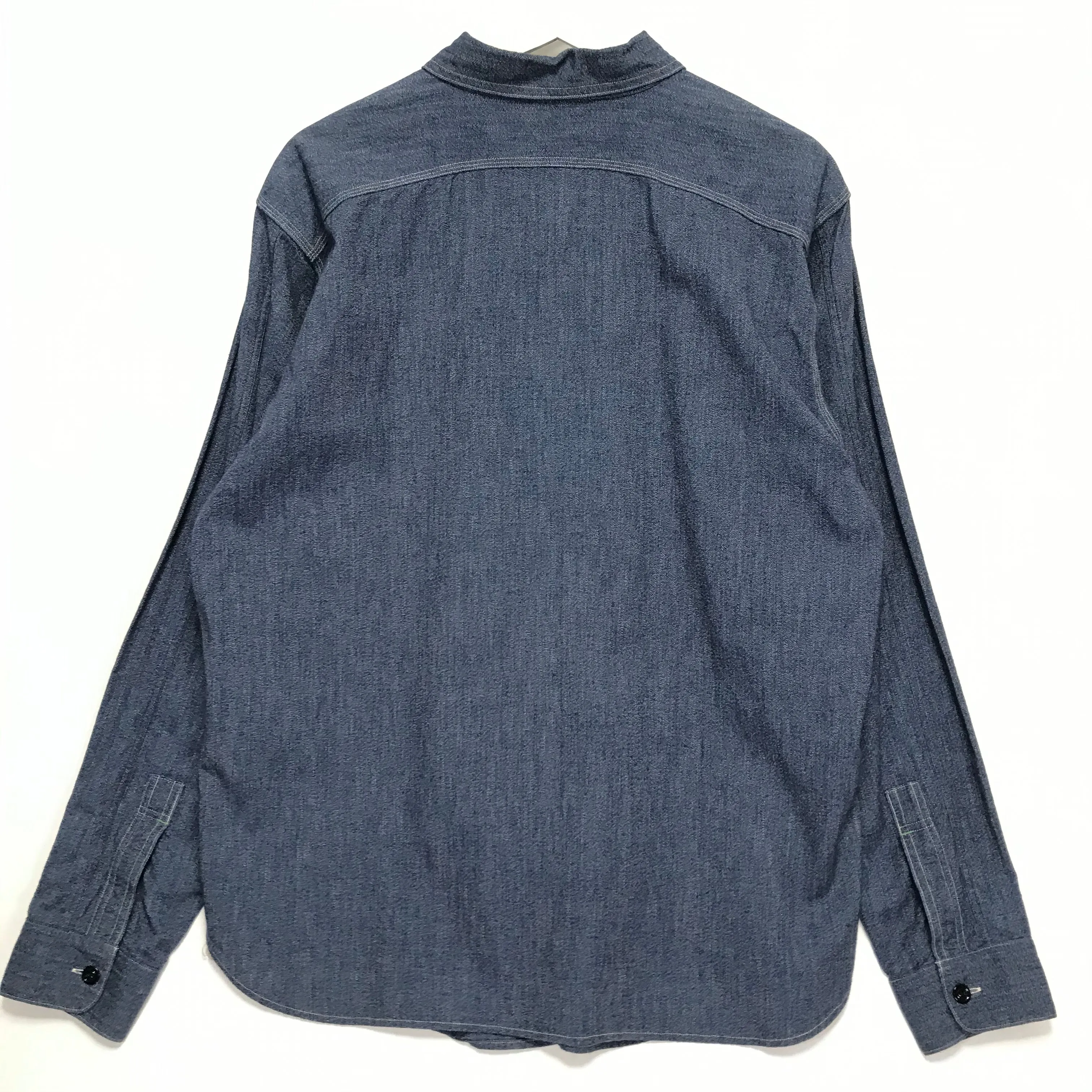 [L] Human Made Chambray L/S Shirt Indigo
