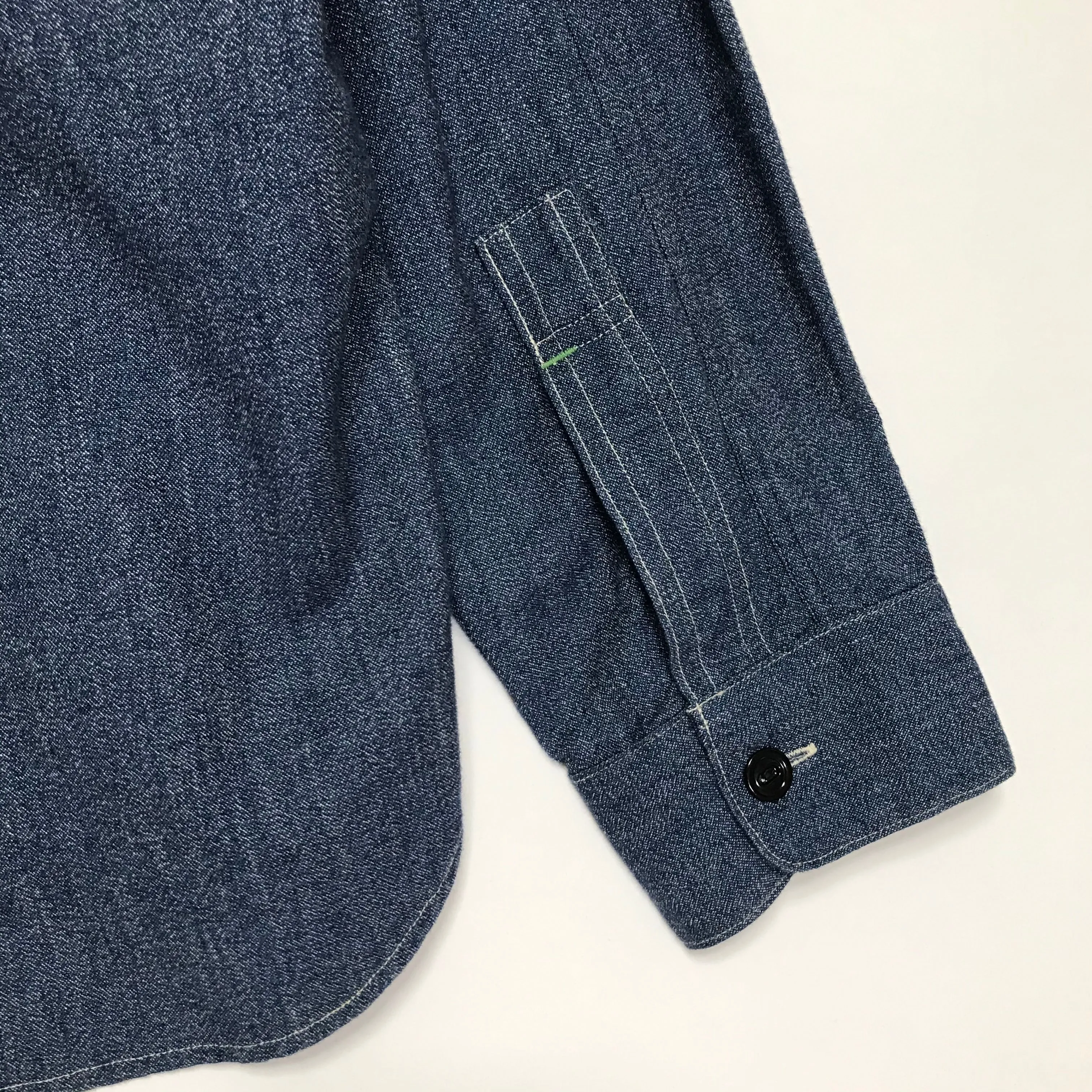 [L] Human Made Chambray L/S Shirt Indigo